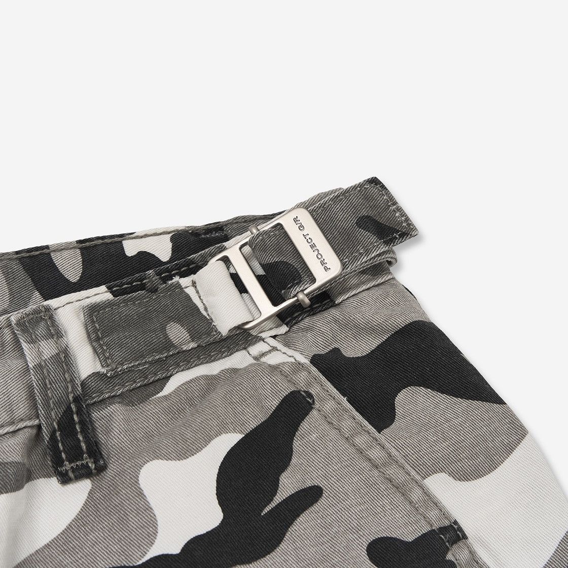 PROJECT G/R PROJECT G/R x MFM333。CAMO LAYERED SKIRT SHORTS size 2 Size US 34 / EU 50 - 3 Thumbnail