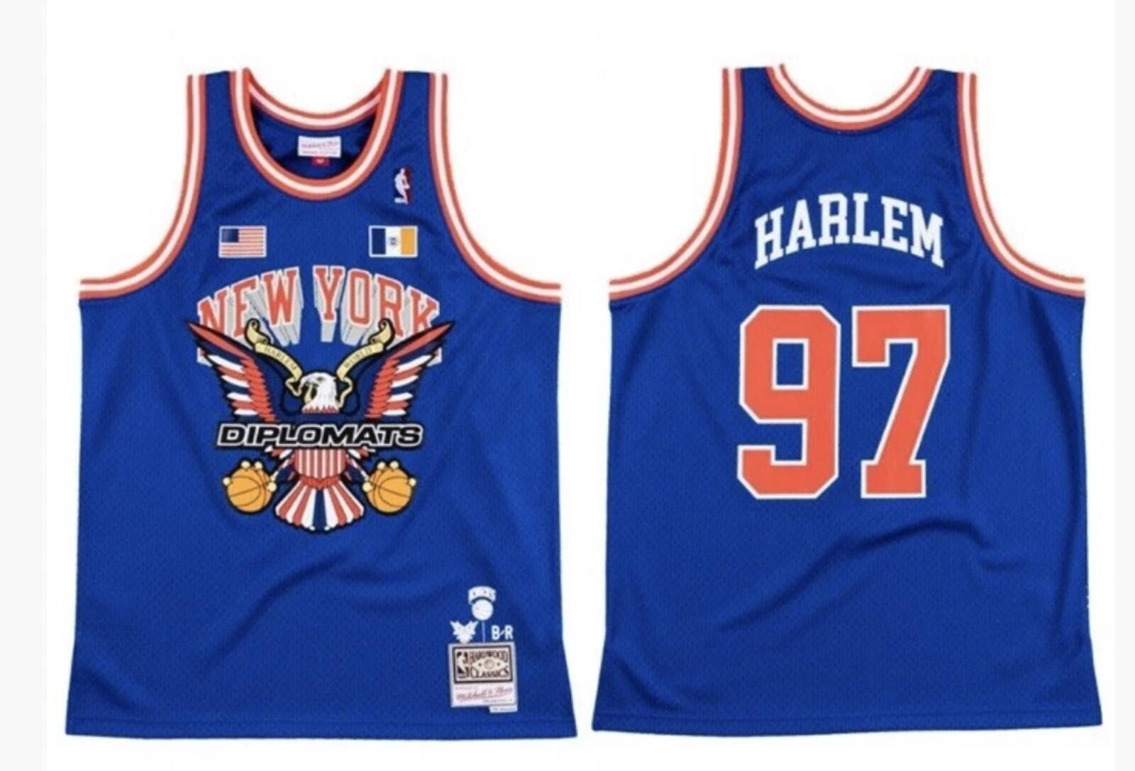 Mitchell & Ness Diplomats x Mitchell & Ness x Bleacher Report x NBA Knicks🔥 Size US XXL / EU 58 / 5 - 5 Thumbnail