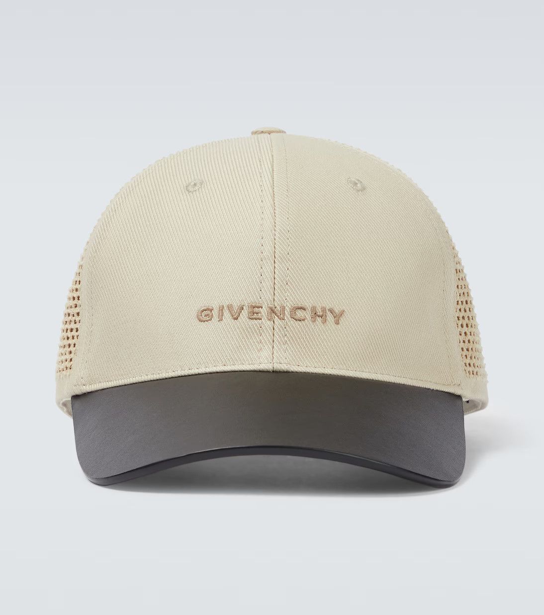 GIVENCHY PARIS CAP カーキ Givenchy logo-embroidered Camouflage Distressed Cap