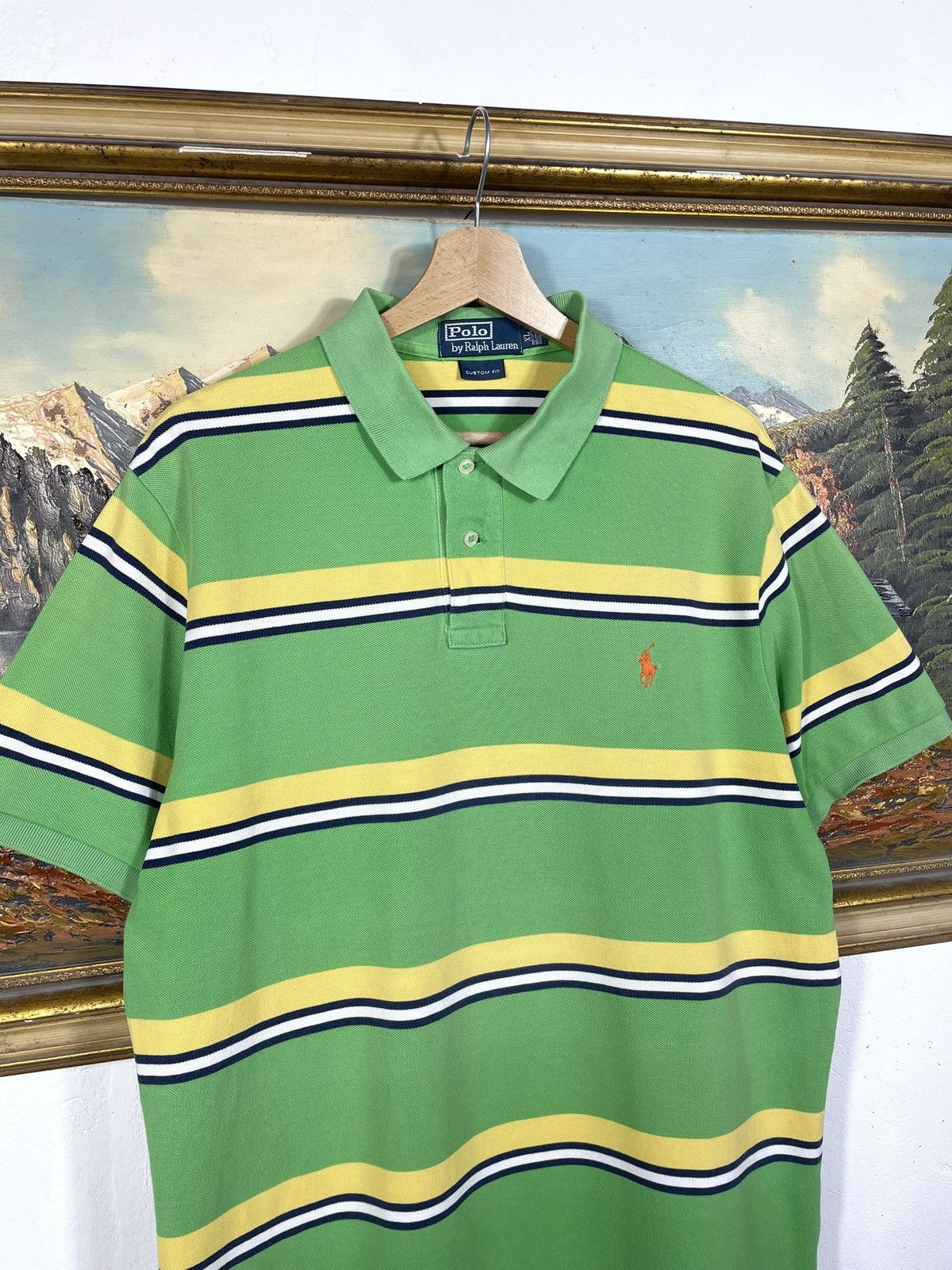 Polo Ralph Lauren Ralph Lauren Short Sleeve Polo T-shirt Tee Chief Keef Swag Size US XL / EU 56 / 4 - 4 Thumbnail