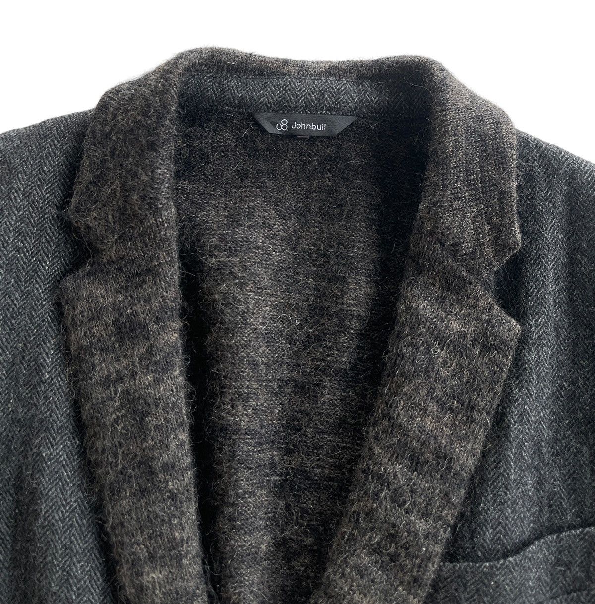 Japanese Brand Johnbull Wool Knit Mohair Jacket Size US S / EU 44-46 / 1 - 3 Thumbnail
