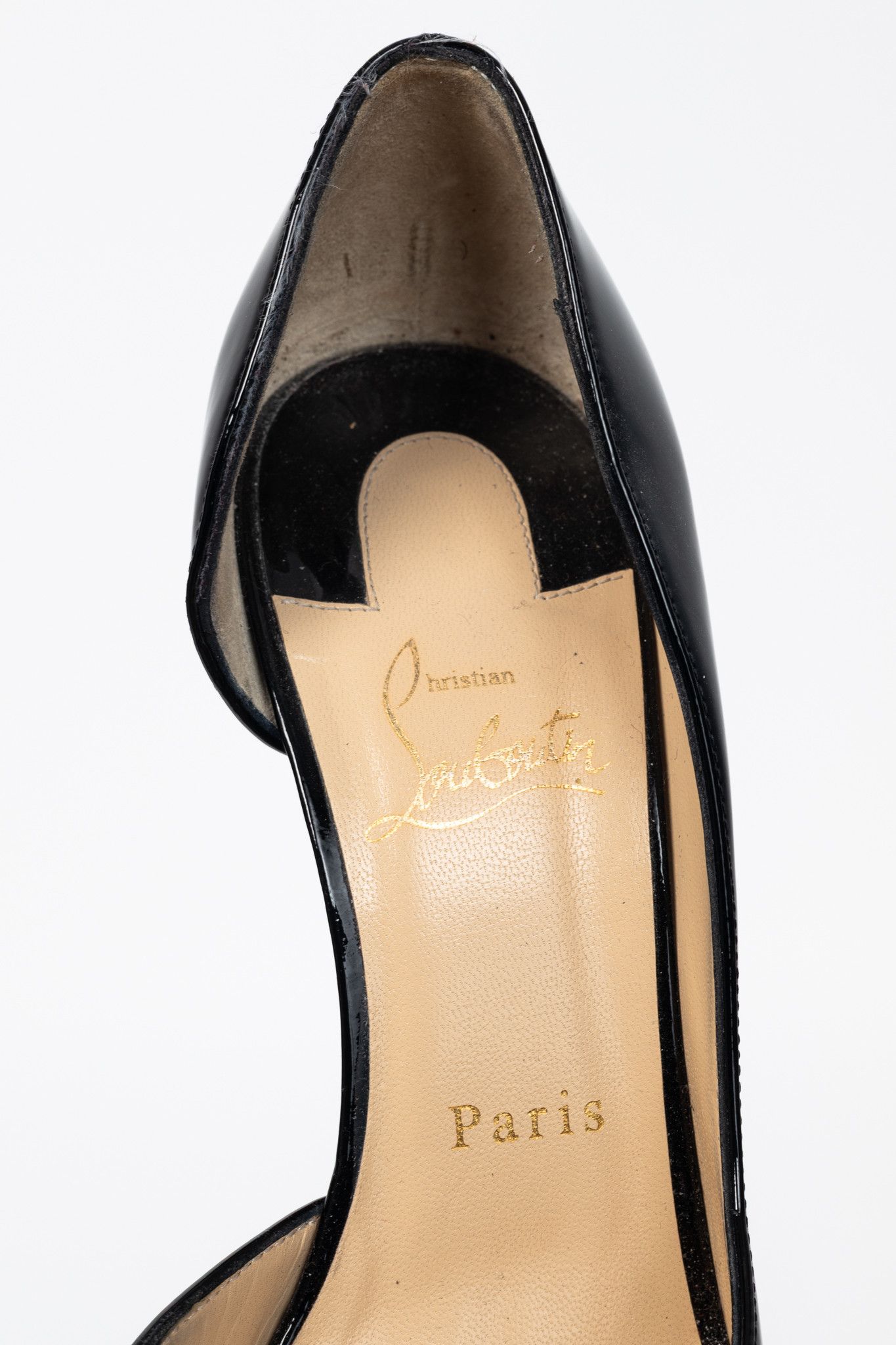 Christian Louboutin Christian Louboutin Iriza Patent Pointed Toe d'Orsay Pumps Size US 7.5 / IT 37.5 - 8 Thumbnail