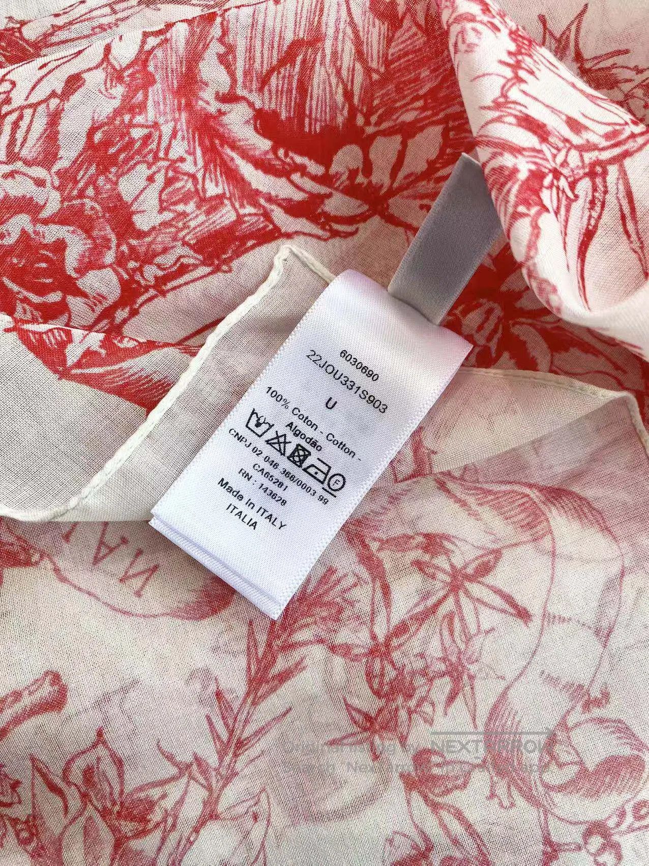 Dior Dior Pink silk scarf| Size ONE SIZE - 5 Thumbnail