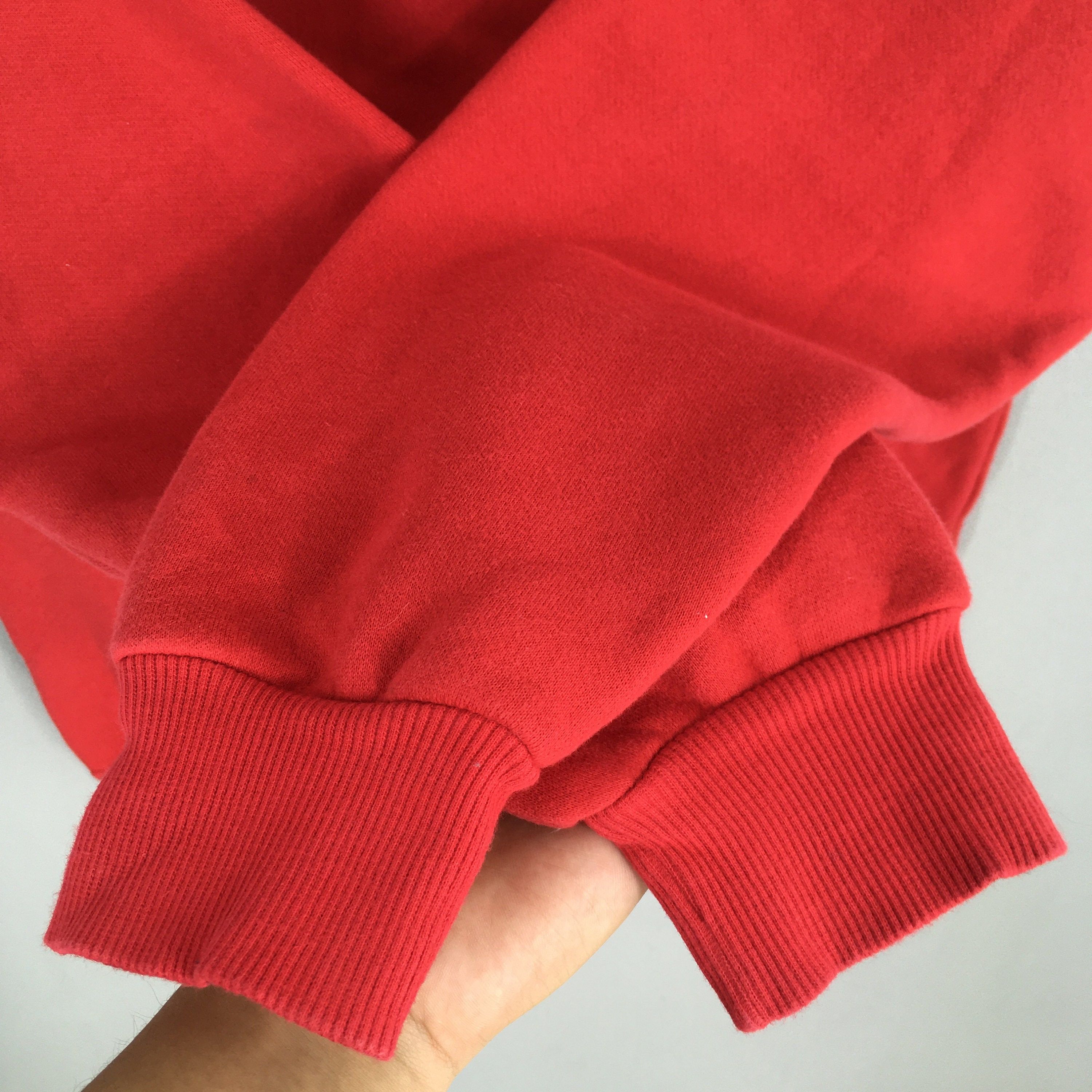 Vintage Vintage 90's Piko Surf Red Sweatshirt Medium Size US M / EU 48-50 / 2 - 6 Thumbnail