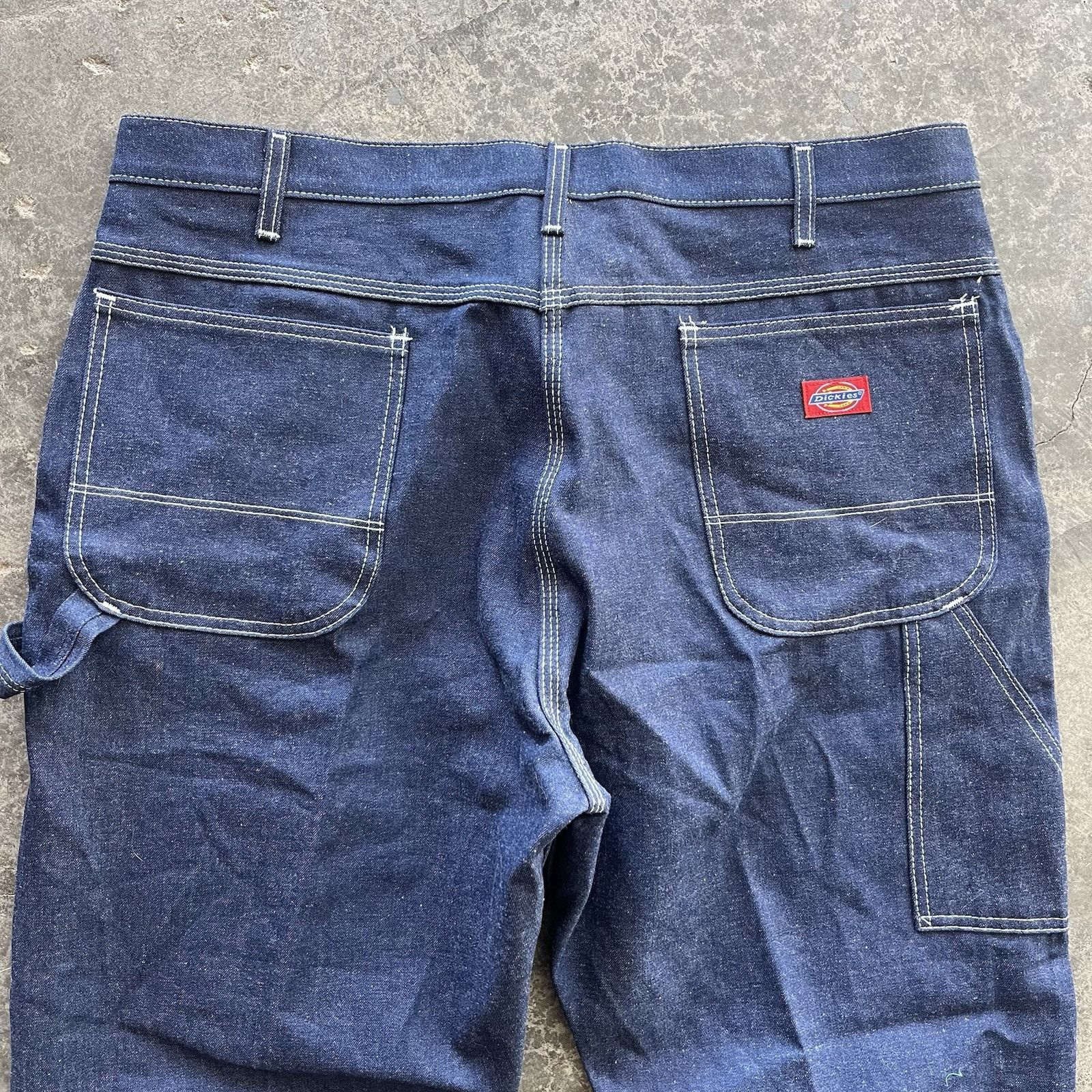 Dickies Vintage Dickies Dark Wash Denim Carpenter Jeans Size 38 X 30 Size US 38 / EU 54 - 2 Thumbnail