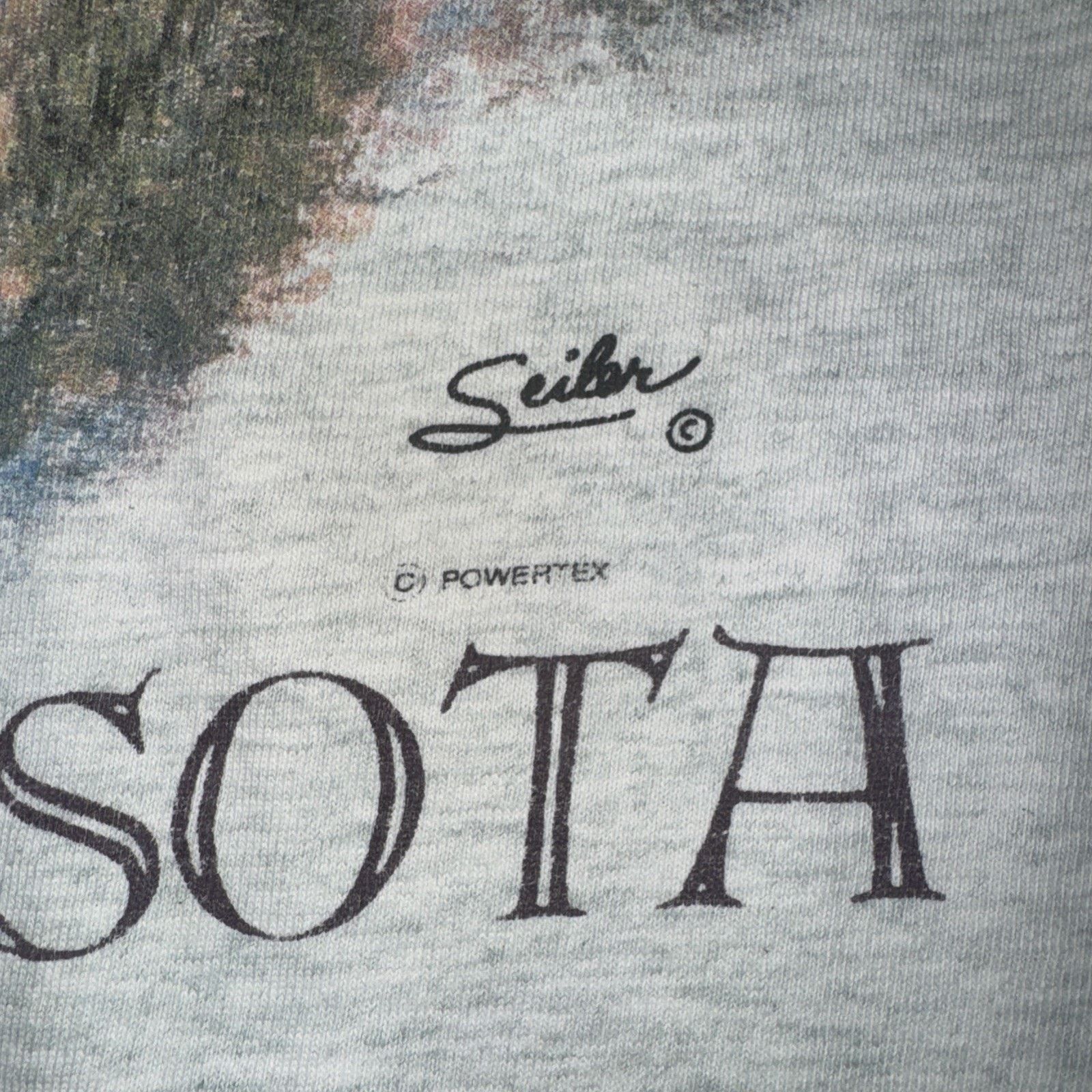 Fruit Of The Loom × Vintage Fruit Of The Loom Minnesota Single Stitch T-Shirt L 21x26 Size US L / EU 52-54 / 3 - 3 Thumbnail