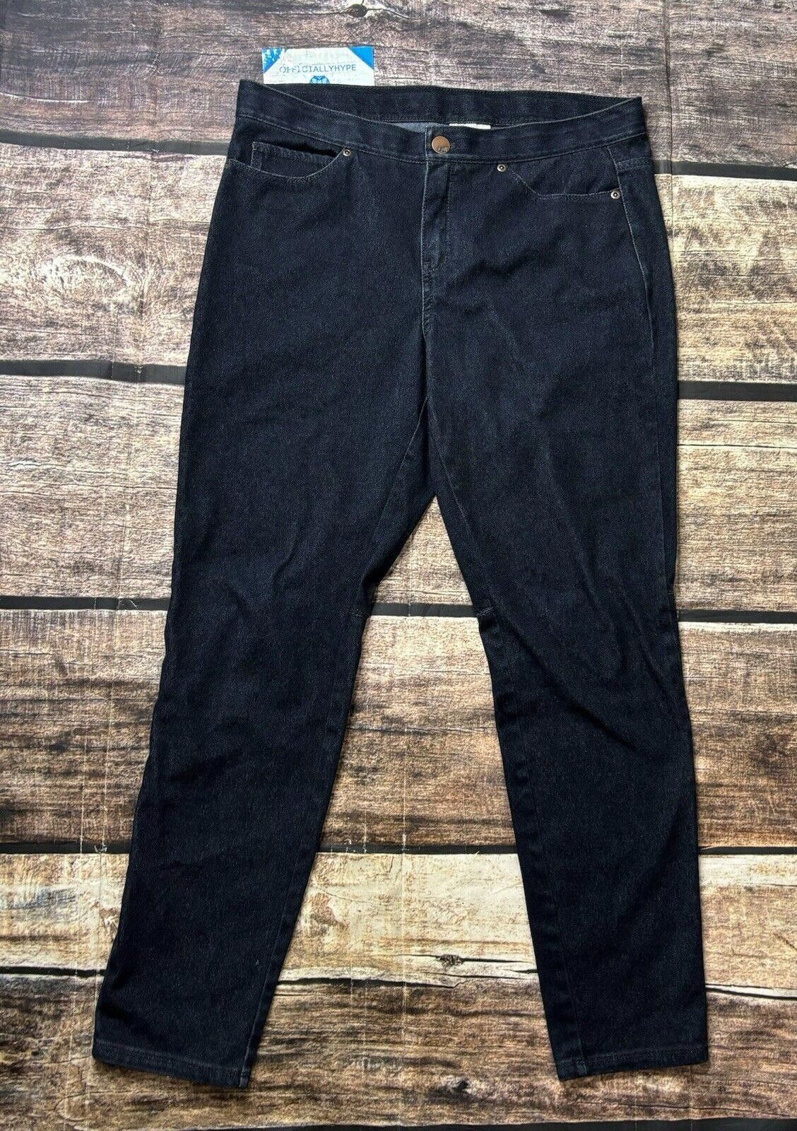 Other J. Jill Denim Leggings Women's 10 Blue Mid Rise Blue Cropped Size 32" / US 10 / IT 46 - 1 Thumbnail