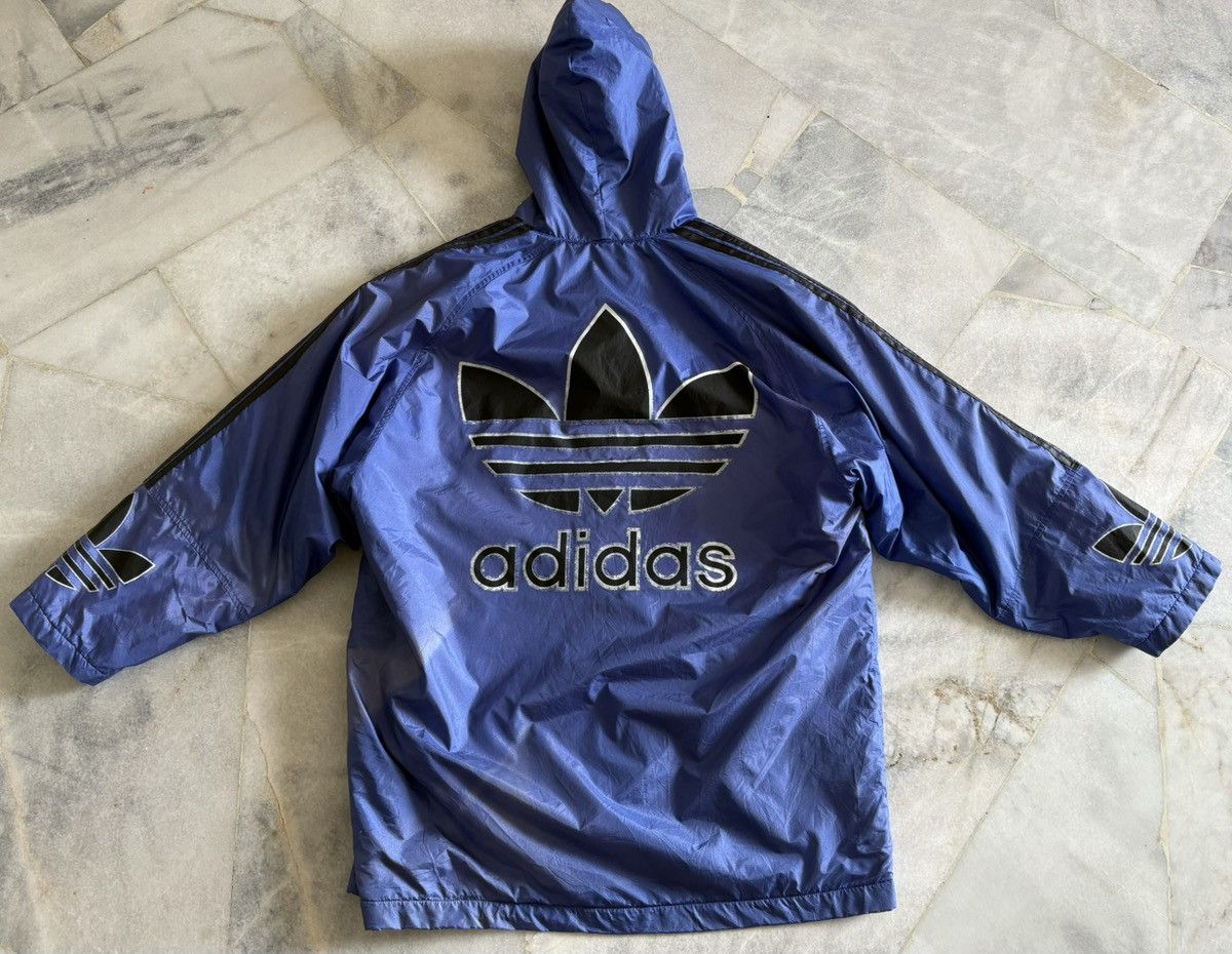 90s Adidas Big Logo Parka Jacket