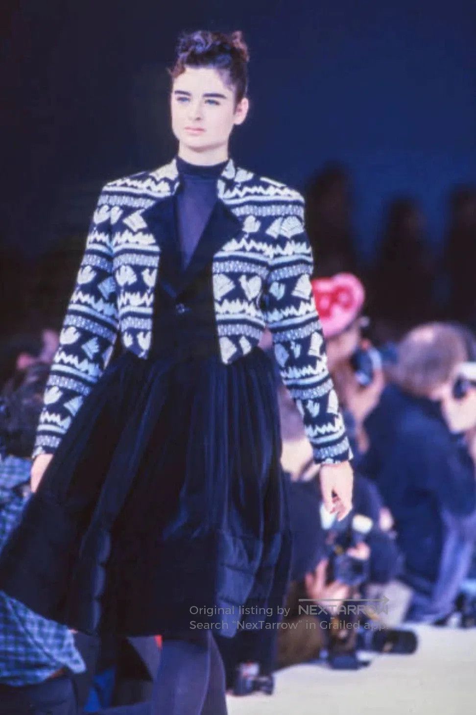 Comme des Garcons COMME des GARCONS Bird Embroidery Skirt. Size 26" / US 2 / IT 38 - 3 Thumbnail