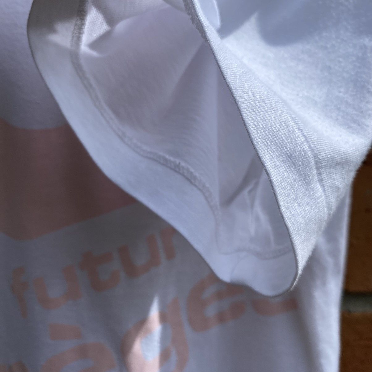 Courreges Courreges White Short Sleeve Logo Print T-Shirt Size US M / EU 48-50 / 2 - 9 Thumbnail