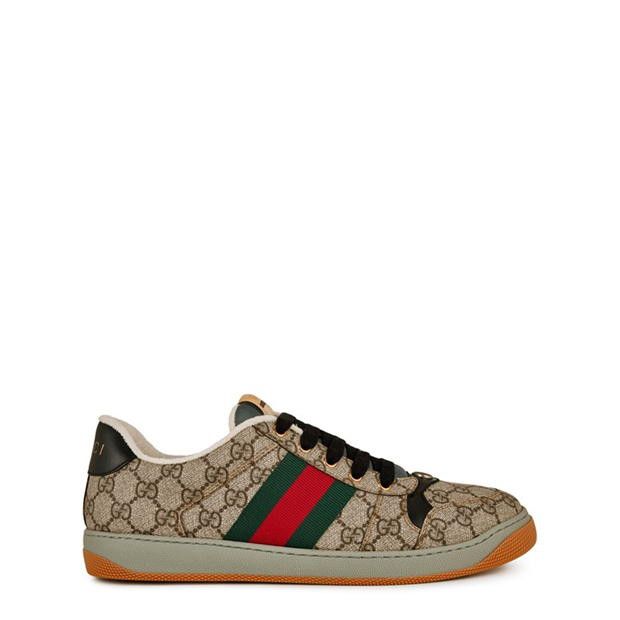 Gucci Screener Sneakers Size US 10 / EU 43 - 1 Thumbnail