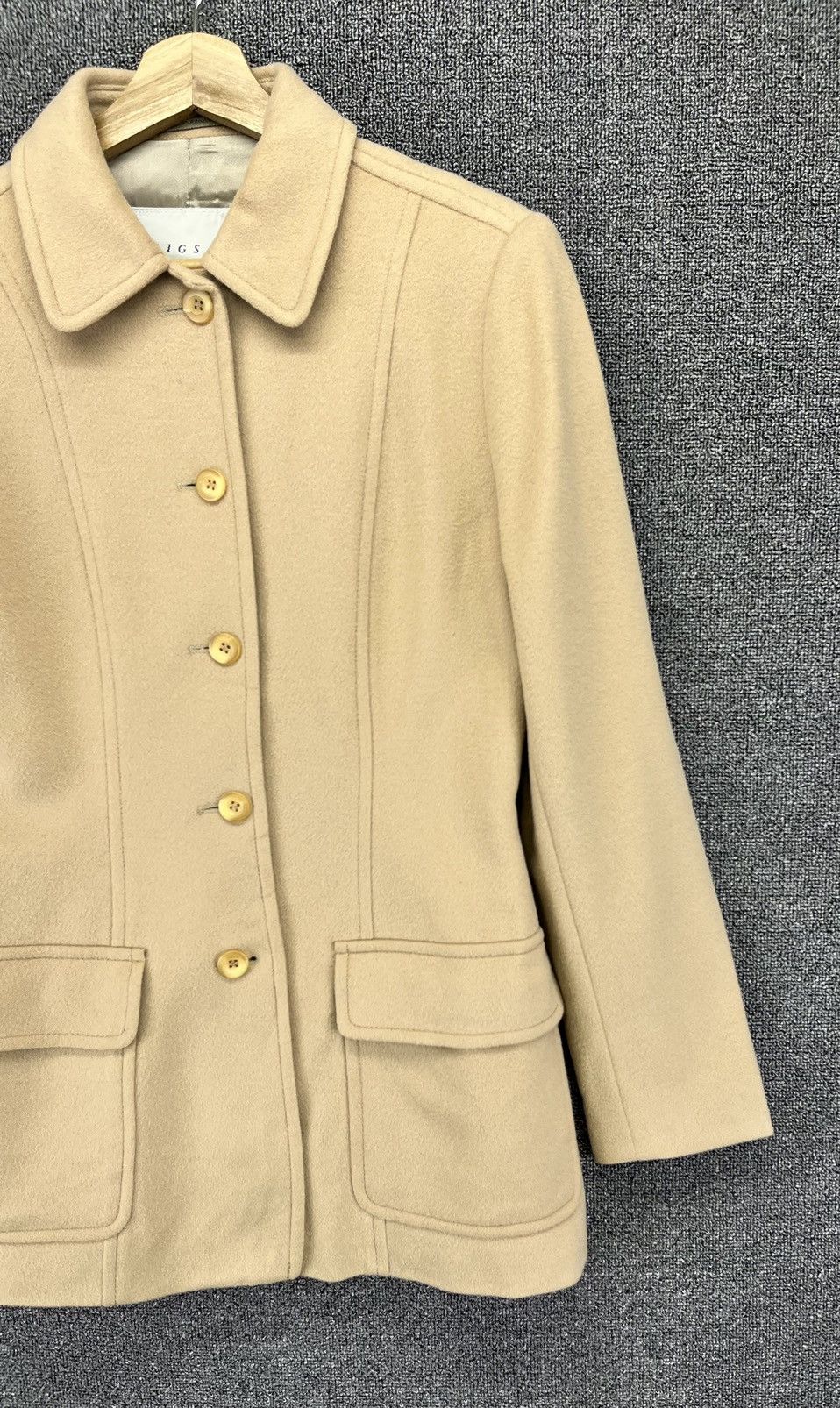 Jigsaw Vintage Jigsaw England Button Up Wool Jacket Size M / US 6-8 / IT 42-44 - 4 Thumbnail