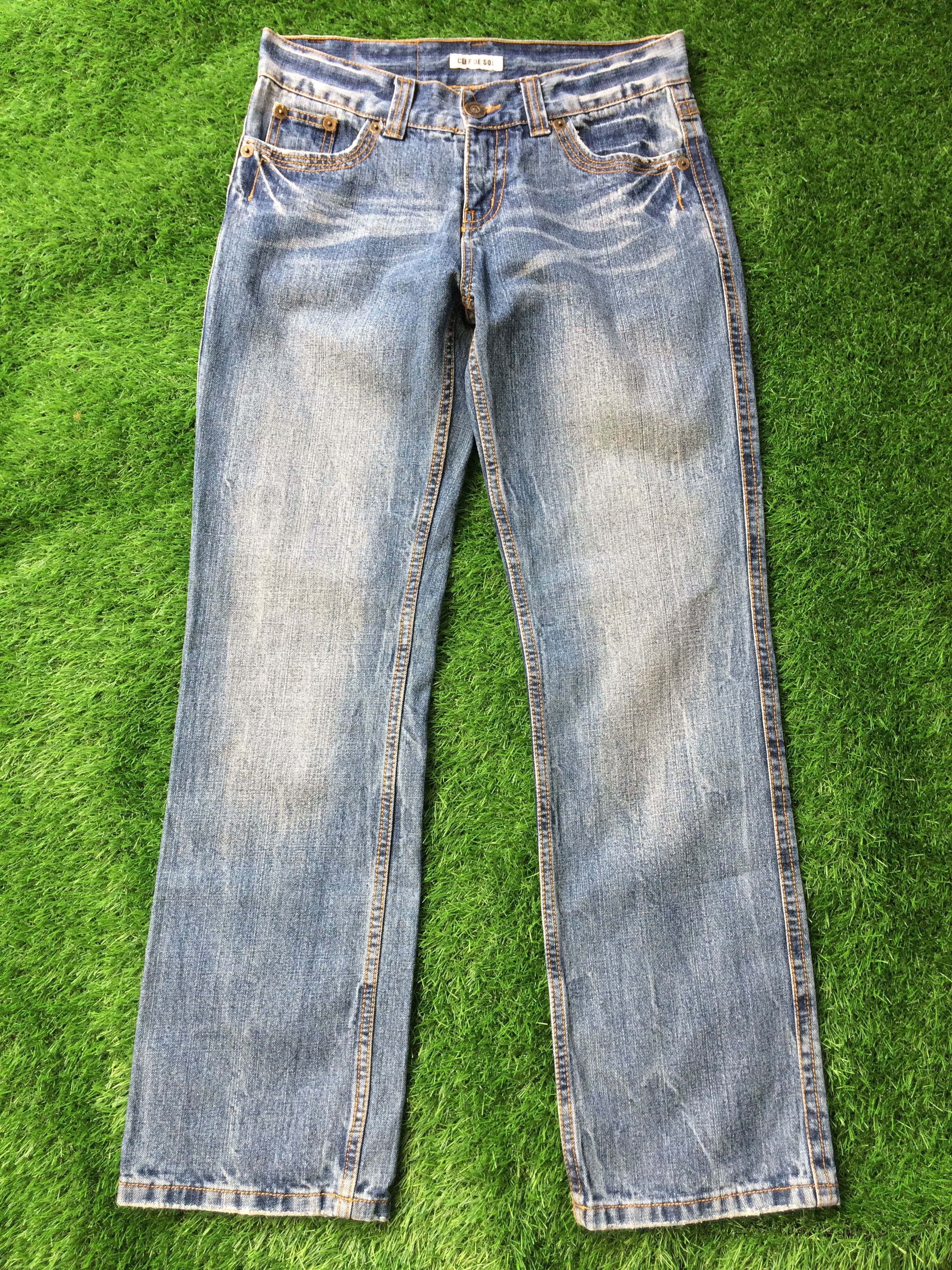 Japanese Brand Japanese Low Waist Straight Leg Denim Jeans D-693 Size US 30 / EU 46 - 1 Thumbnail