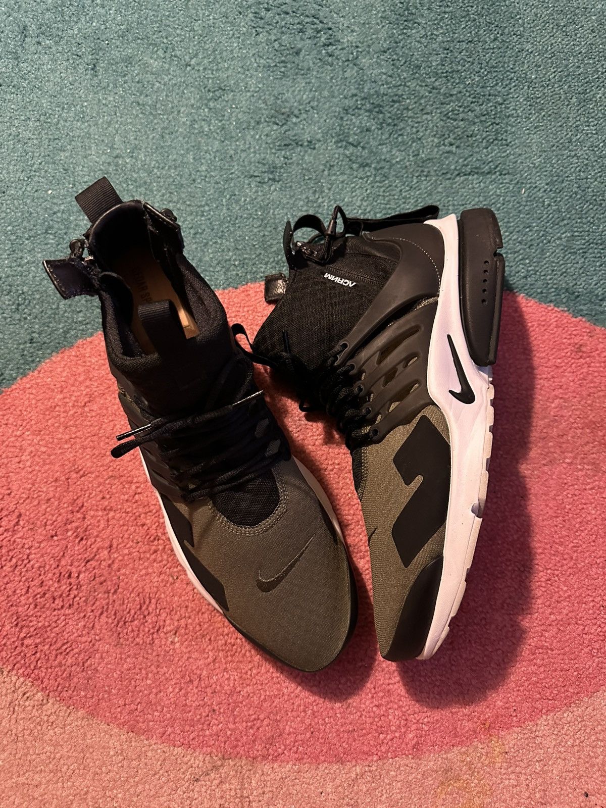 Acronym × Nike Acronym x Air Presto Mid Olive Size US 12 / EU 45 - 1 Thumbnail