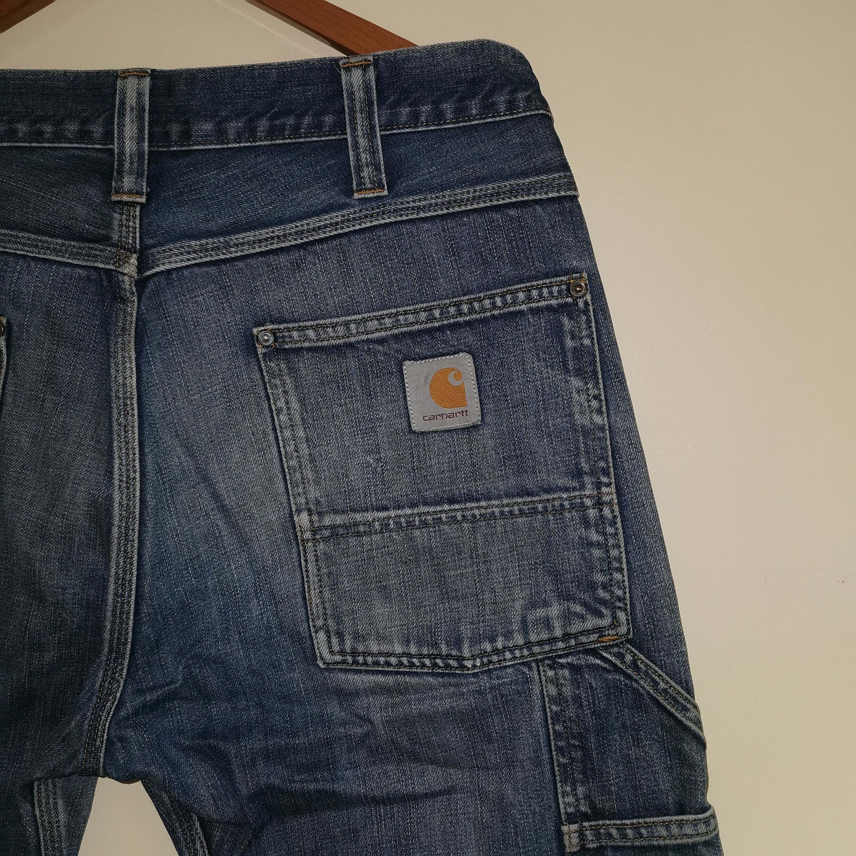 Carhartt × Vintage Pant carhartt vintage 90s double knee jeans Size US 34 / EU 50 - 8 Thumbnail