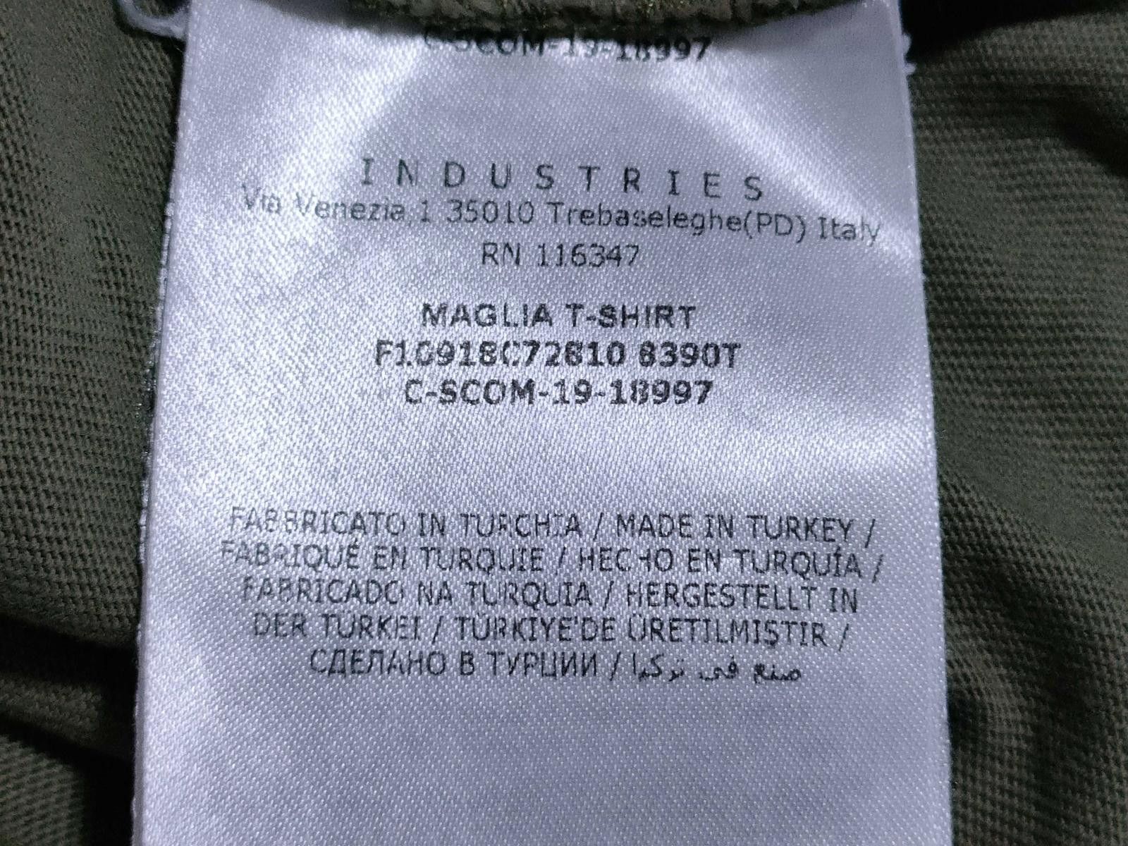 Moncler Vintage Moncler Olive Logo T-Shirt Size 3XL / US 20-22 - 7 Thumbnail