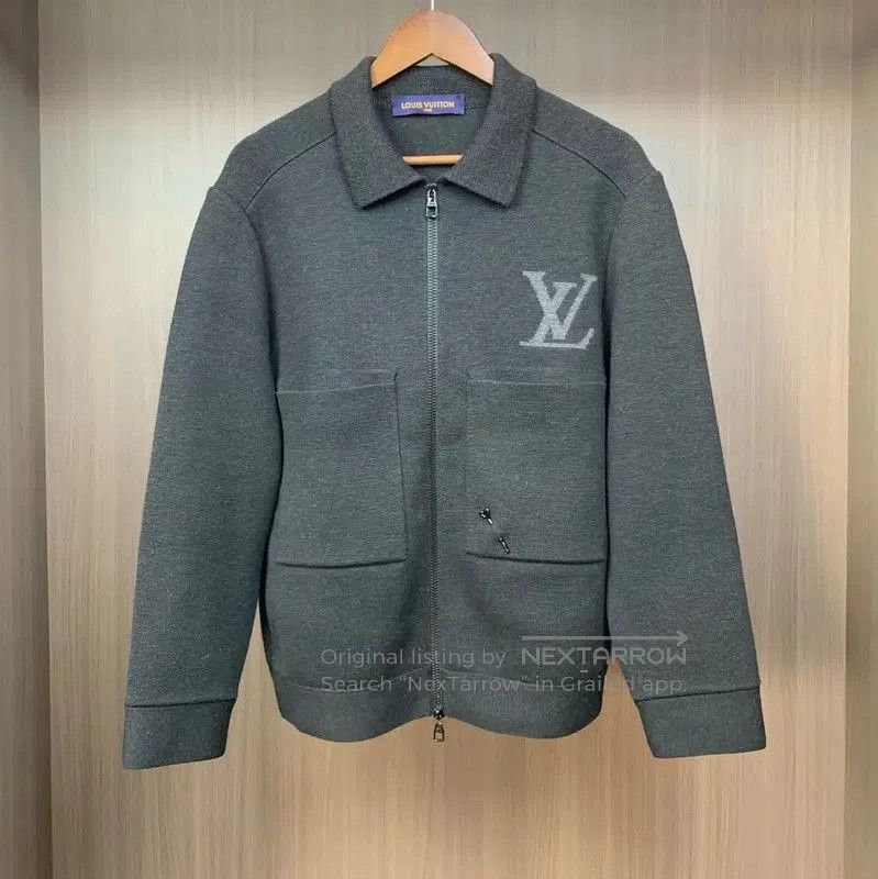 Louis Vuitton Louis Vuitton Men's Wool Winter Jacket in Black . Size US L / EU 52-54 / 3 - 1 Thumbnail