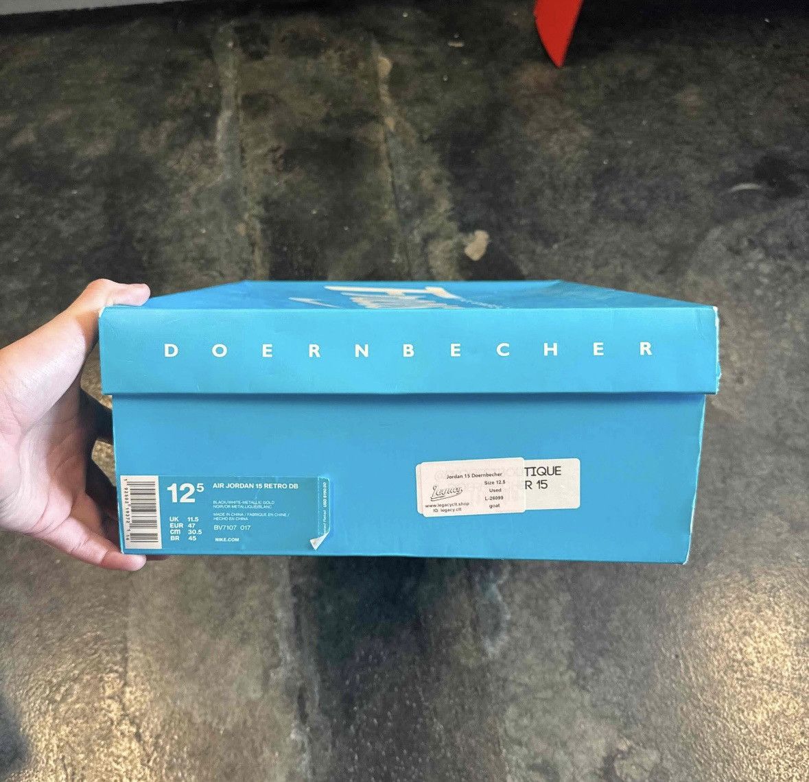Nike Jordan 15 DB Size US 12.5 / EU 45-46 - 7 Thumbnail