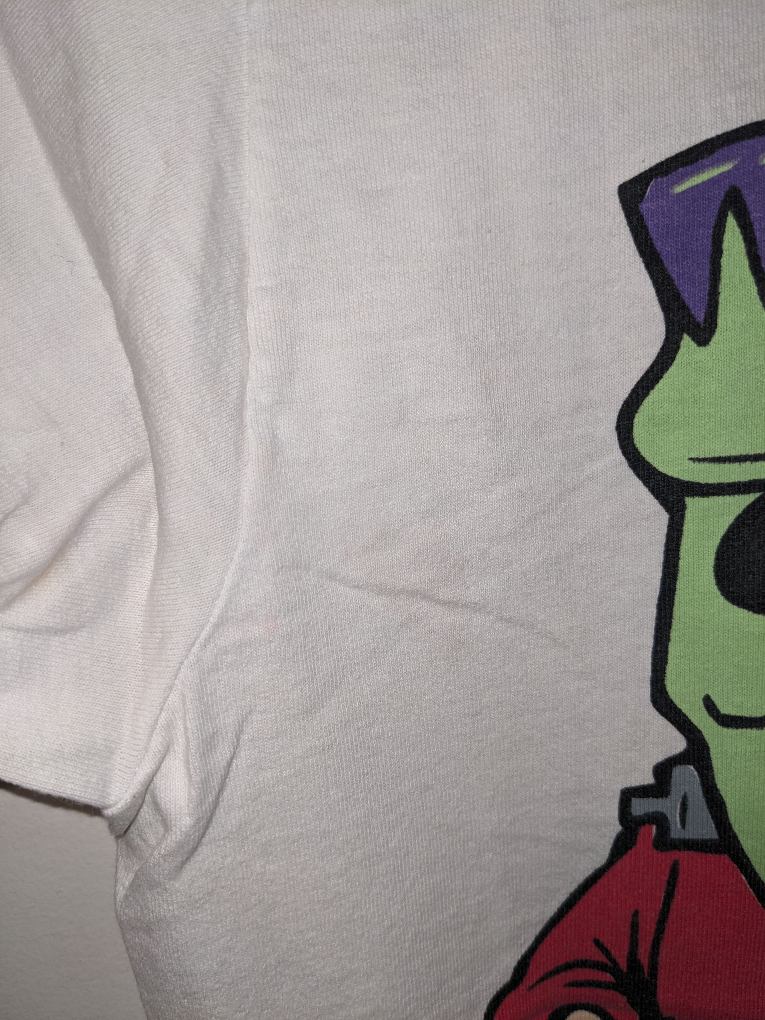 Gildan × Vintage Vintage 90s Show me the Candy Halloween Trick Treat T-Shirt Size US L / EU 52-54 / 3 - 6 Thumbnail
