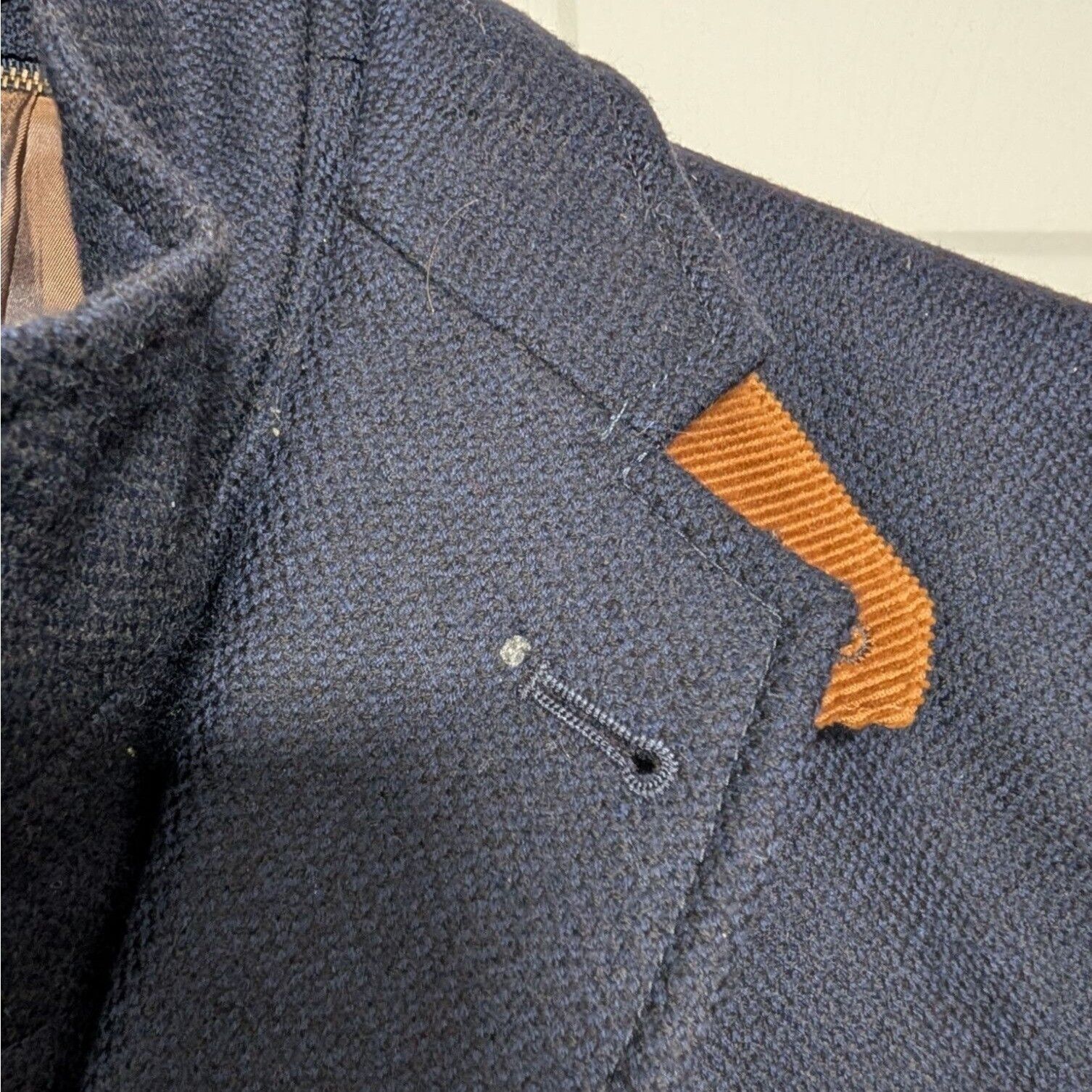 Designer Kroon Wool Cashmere Ritchie Hybrid Jacket Mens Size 44 Blue Size US M / EU 48-50 / 2 - 6 Thumbnail