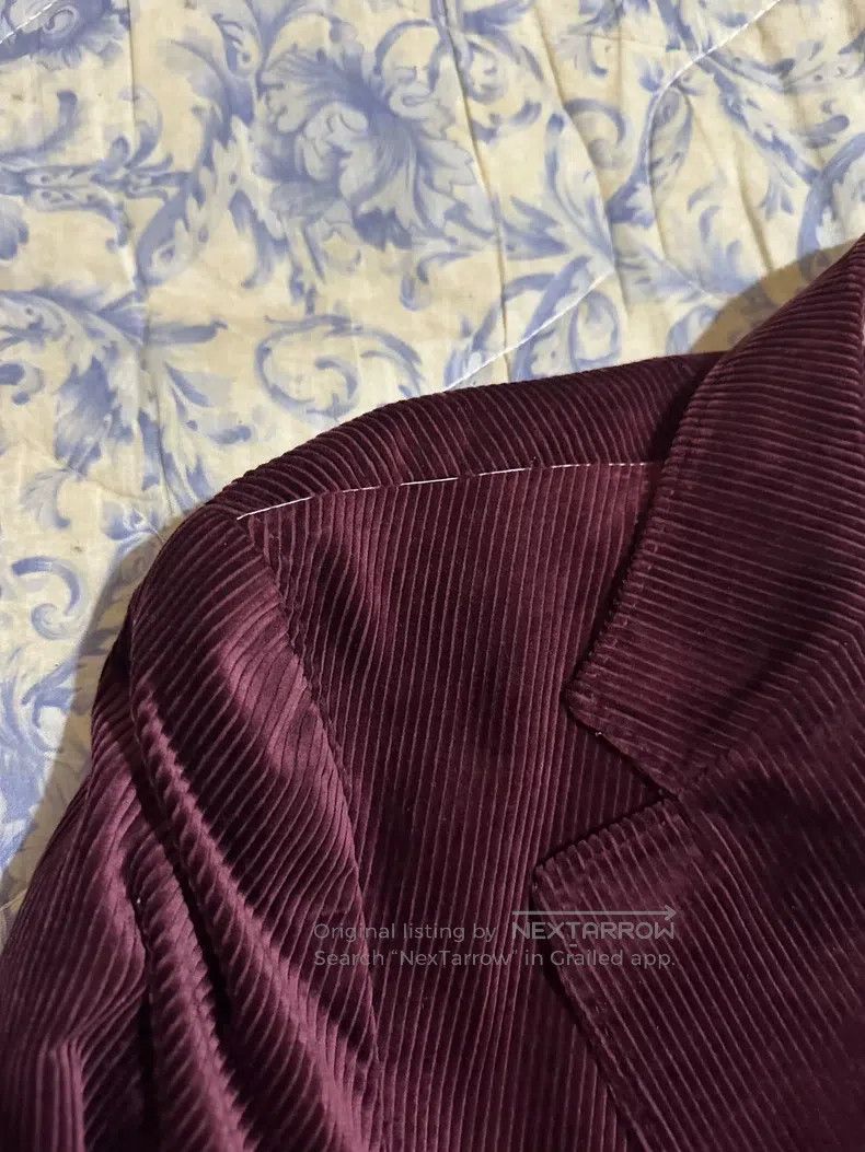Brunello Cucinelli Brunello Cucinelli Corduroy suit jacket Size 50L - 5 Thumbnail