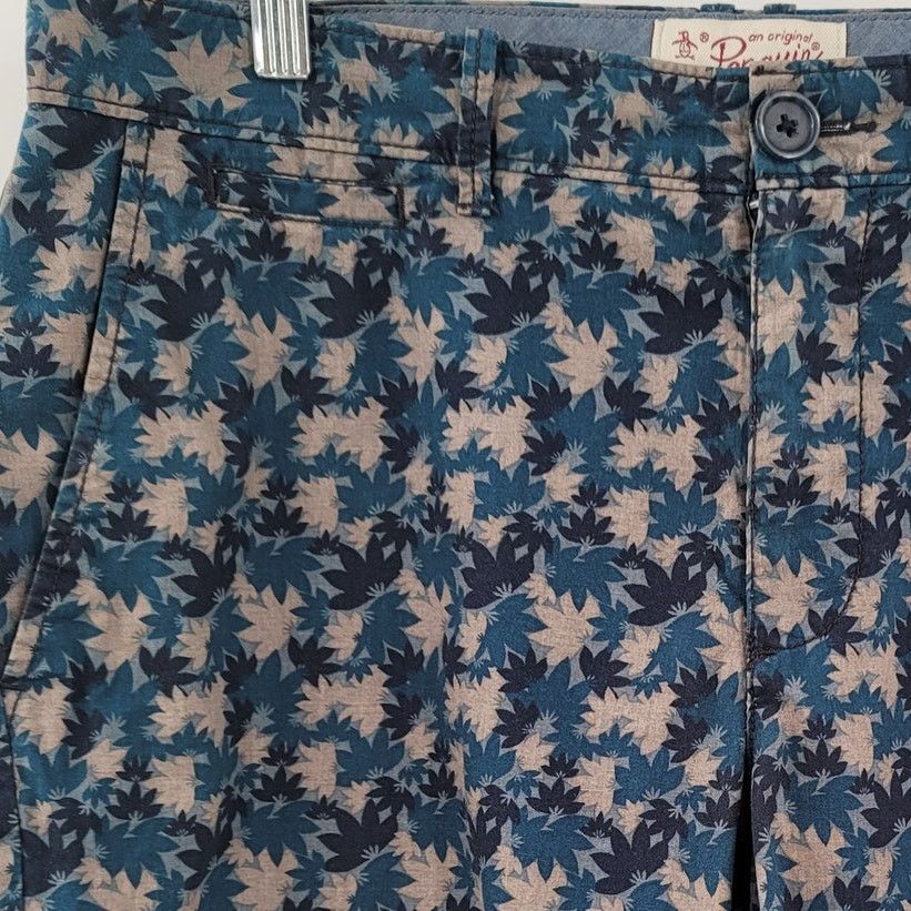 Original Penguin Original Penguin Men's Casual Shorts Size 32 Leaf pattern Size US 32 / EU 48 - 6 Thumbnail
