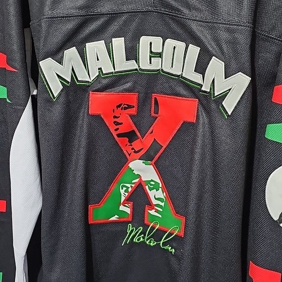 Other Malcolm X Hockey Jersey Size Medium NWT Size US M / EU 48-50 / 2 - 3 Thumbnail