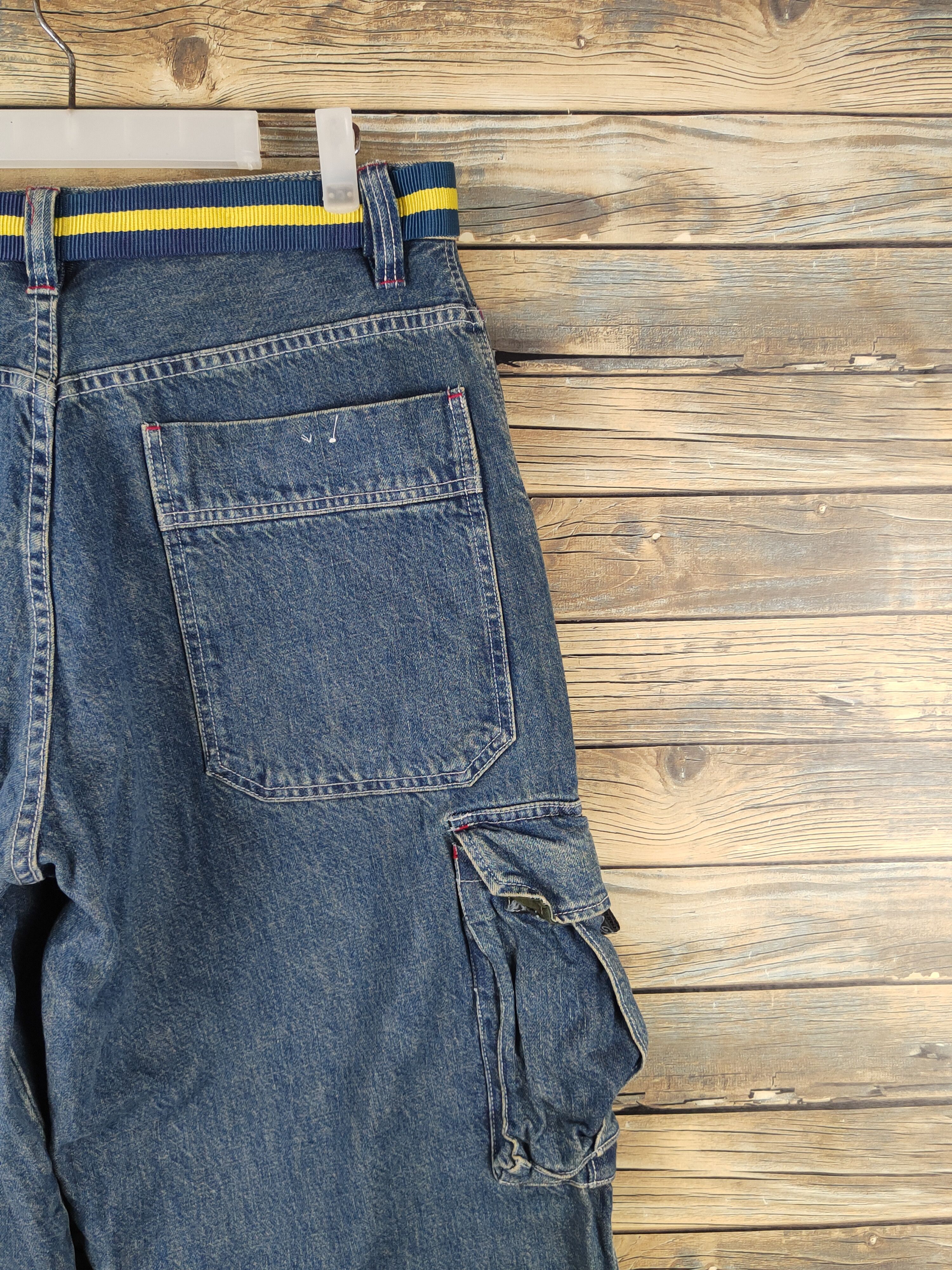 Welcome Skateboards DL Piko Blue Distressed Ripped Jeans #2610 Size US 34 / EU 50 - 11 Thumbnail