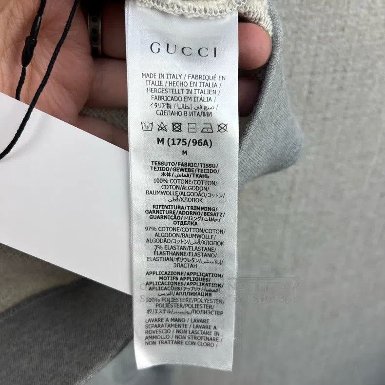 Gucci Gucci SS24 Logo Cartoon Embroidery Round-neck Casual Long- Size US M / EU 48-50 / 2 - 5 Thumbnail