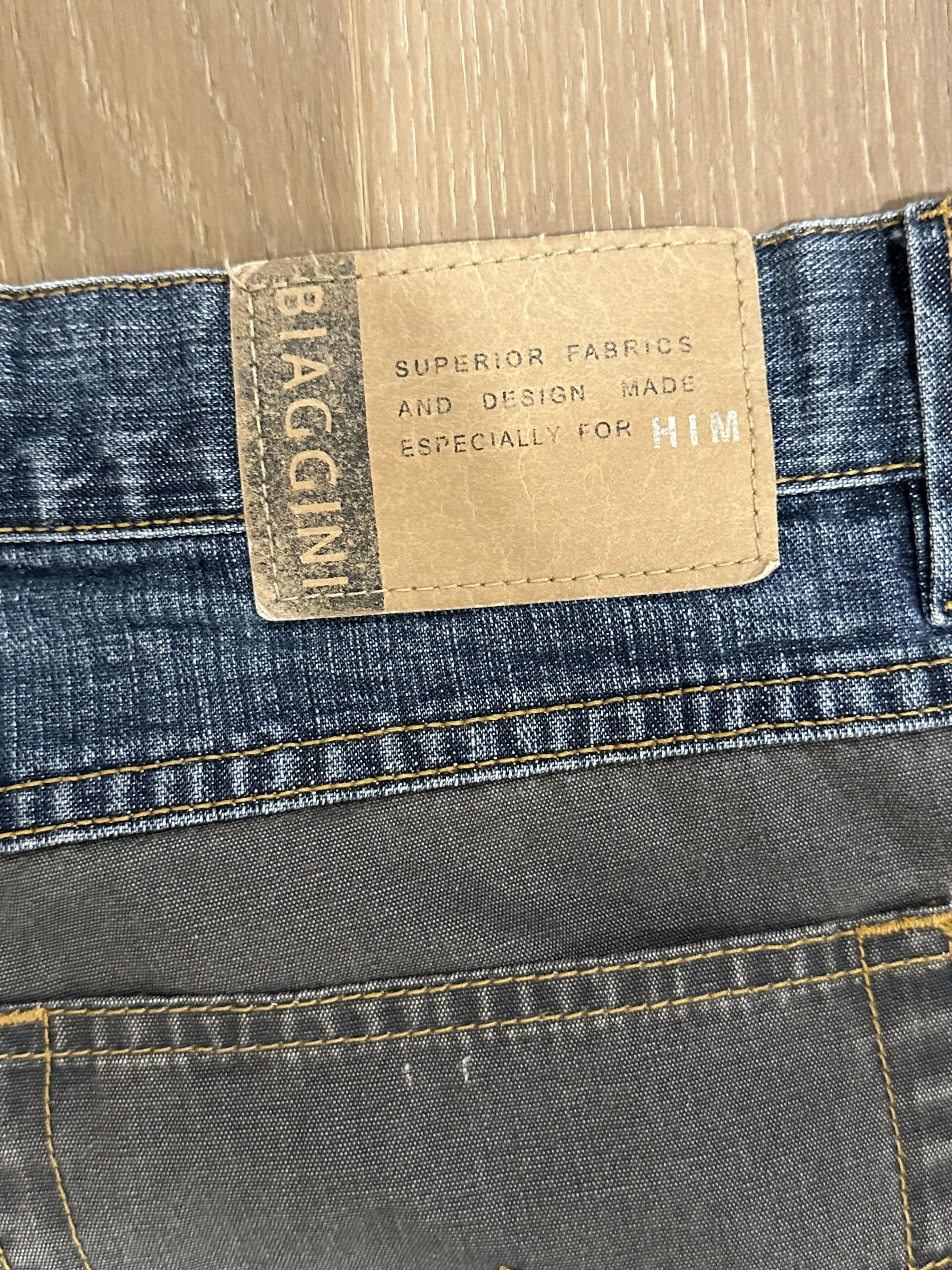 Vintage Vintage Biaggini Recontructed Hybrid Jean Size US 33 - 5 Thumbnail
