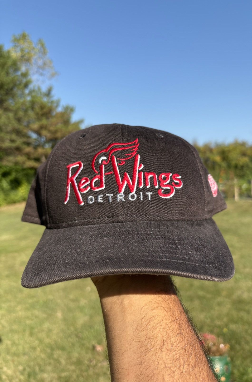 New Era Detroit Red Wings NHL New Era Made in USA Vintage 80s Hat Size ONE SIZE - 1 Thumbnail