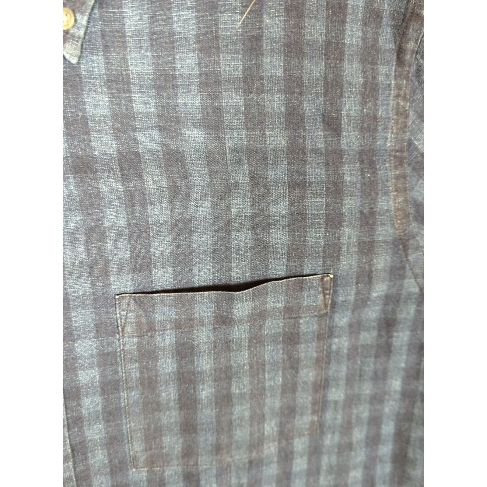 Brooks Brothers Brooks Brothers Red Fleece Shirt Mens L Button-Down Long Sleeve Blue Check Cotton Woven Regular Fit Size US L / EU 52-54 / 3 - 5 Thumbnail