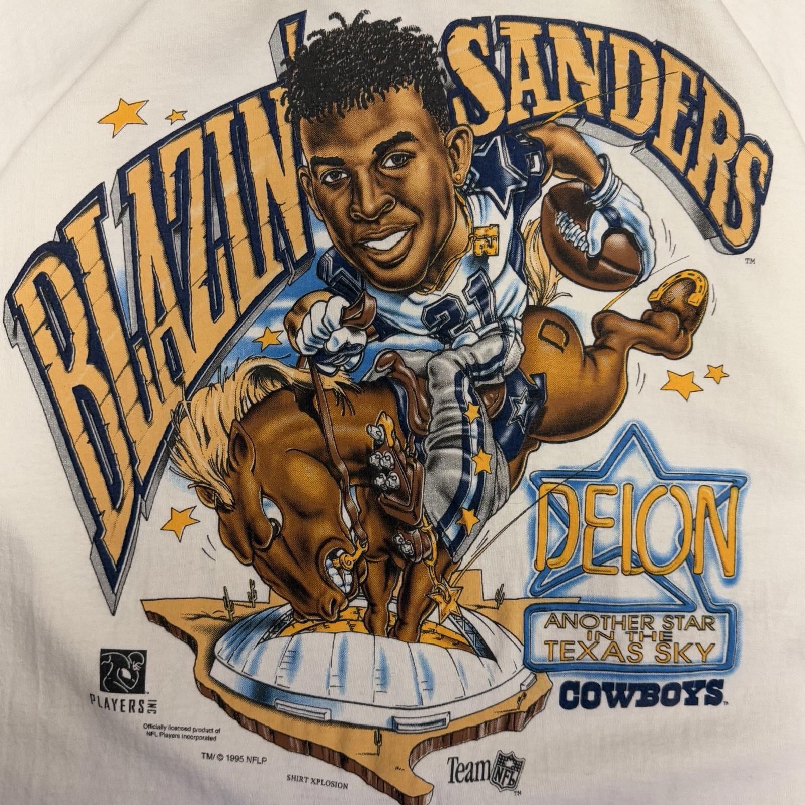 Fruit Of The Loom 1995 Deion Blazing Sanders — XL — Size US XL / EU 56 / 4 - 2 Thumbnail