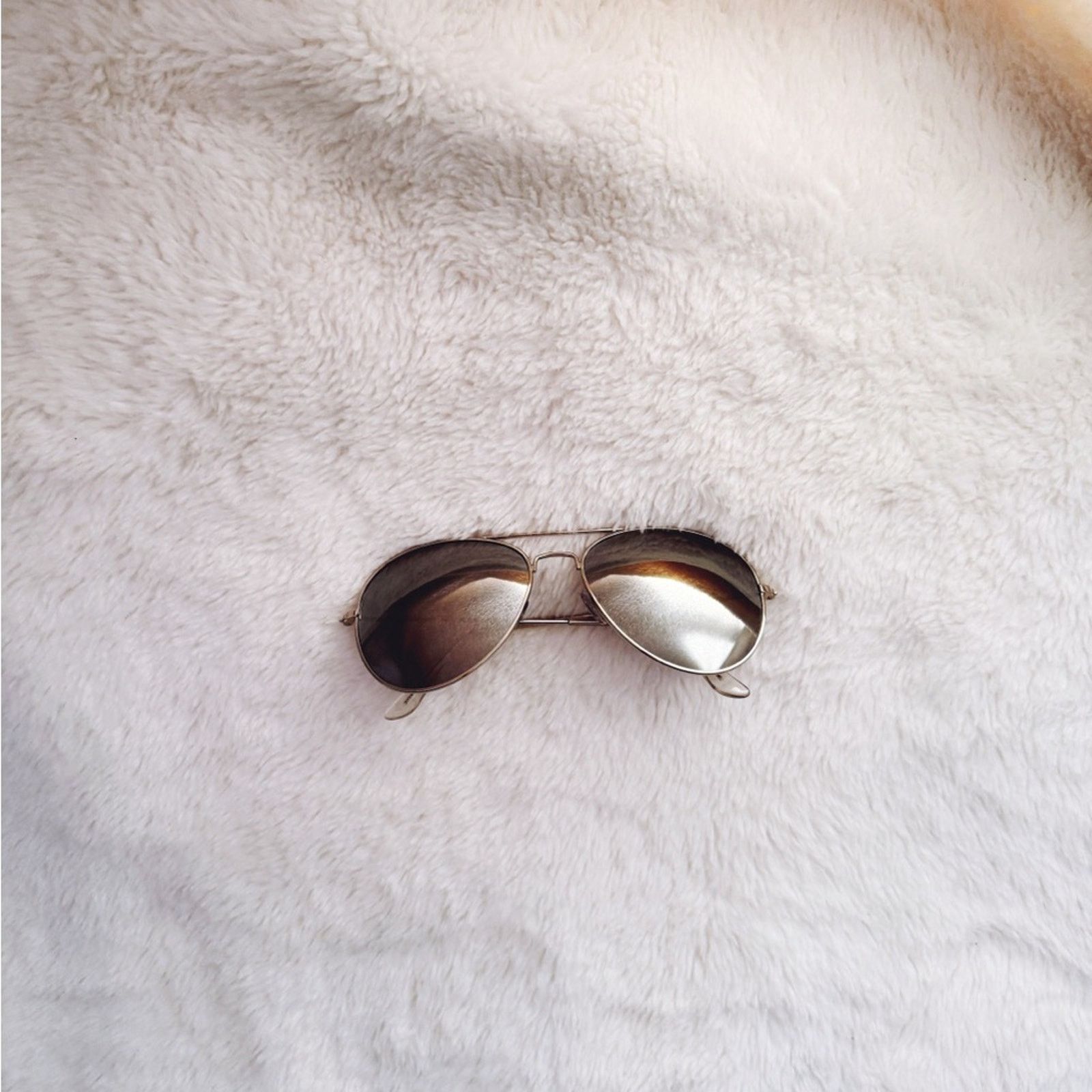 Other Francine Silver W/ Mirrored Lenses Aviator Sunglasses Size ONE SIZE - 3 Thumbnail