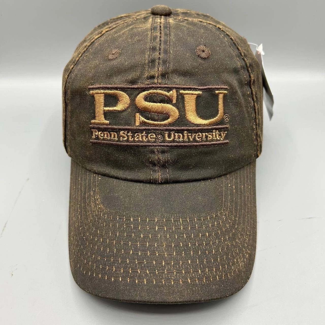The Game Penn State University Hat Men Brown NCAA Strap Back Cotton Size ONE SIZE - 1 Thumbnail