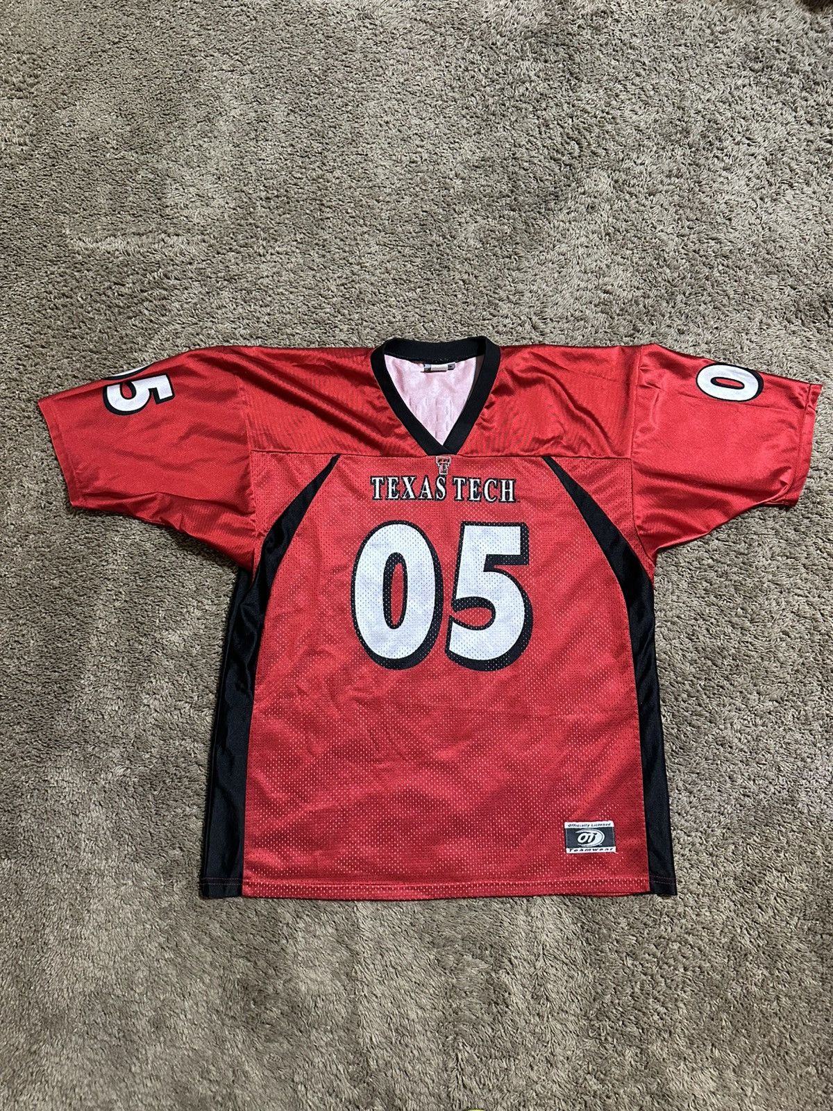 NCAA Vintage NCAA Texas Tech Red Raiders jersey 00s size Xl Size US XL / EU 56 / 4 - 1 Thumbnail
