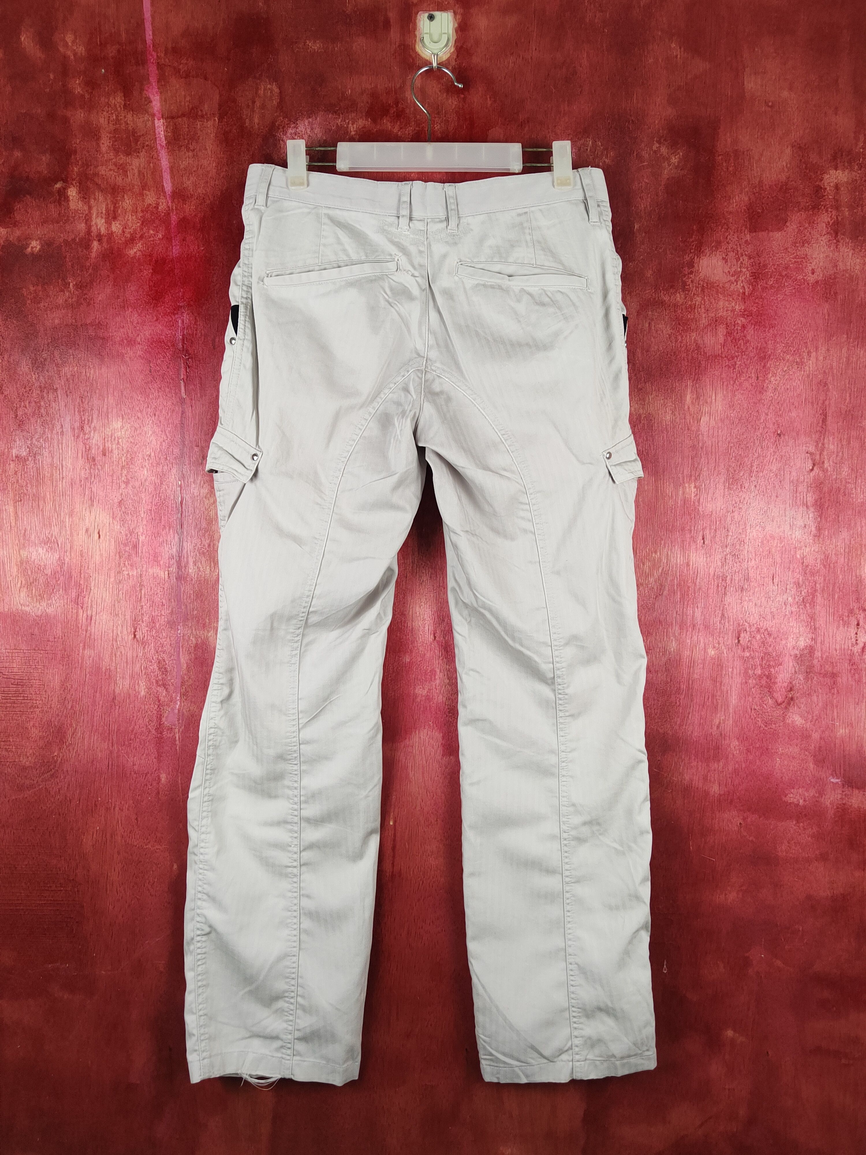 Japanese Brand Clunk Gray Multipocket Tactical Cargo Pants #S2313 Size US 30 / EU 46 - 7 Thumbnail