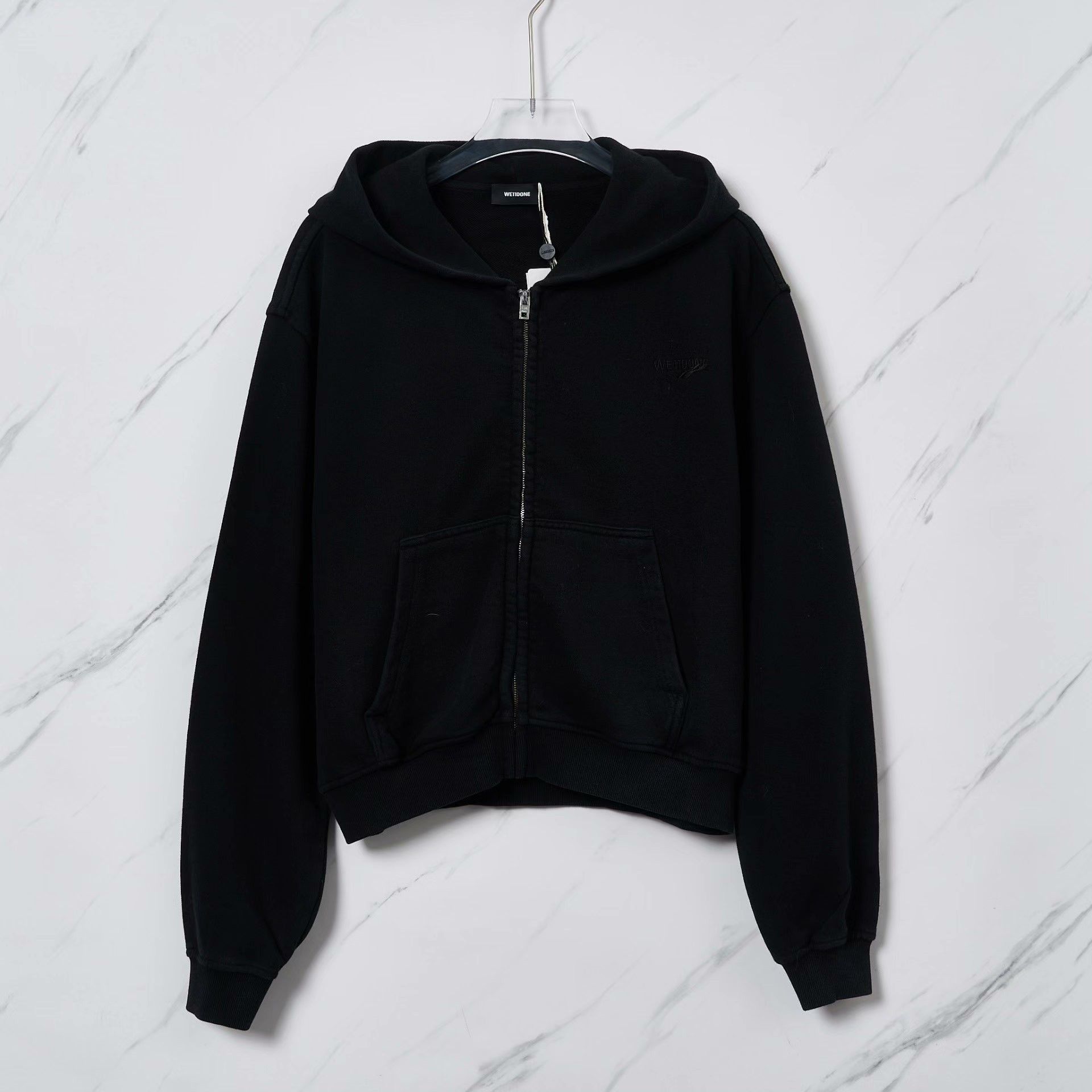 WE11DONE WellDone Women's Logo Embroidered Zip Jacket Size M / US 6-8 / IT 42-44 - 1 Thumbnail