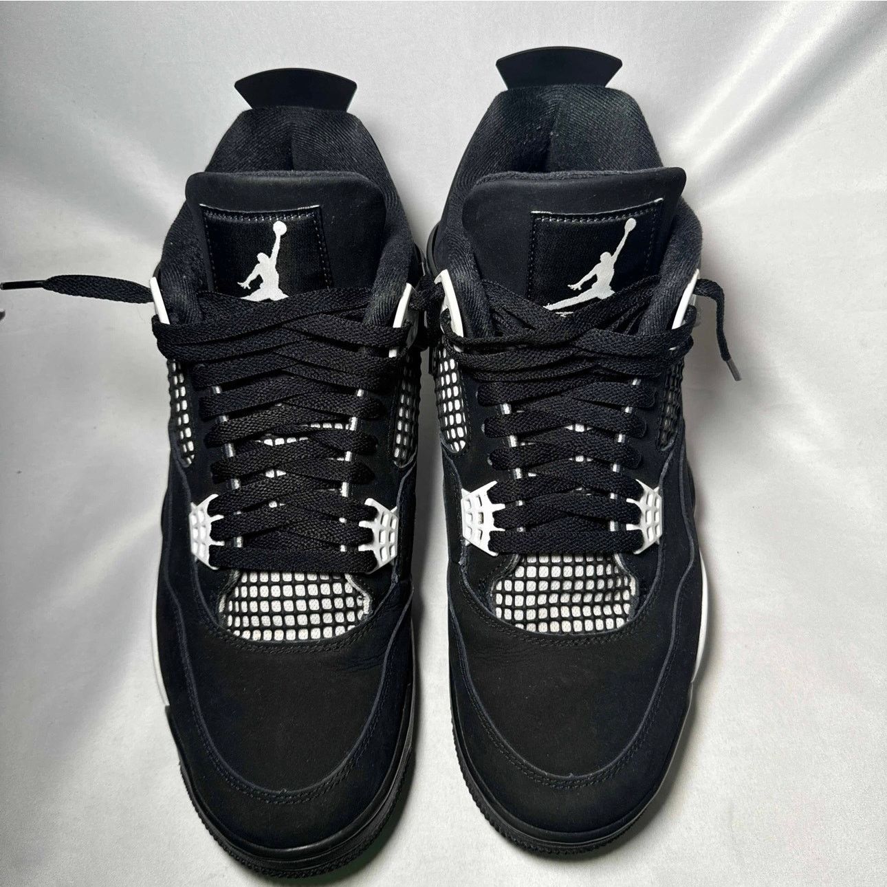 Jordan Brand × Nike Size 12 - Nike Air Jordan 4 Retro White Thunder Men's Shoes Size US 12 / EU 45 - 4 Thumbnail