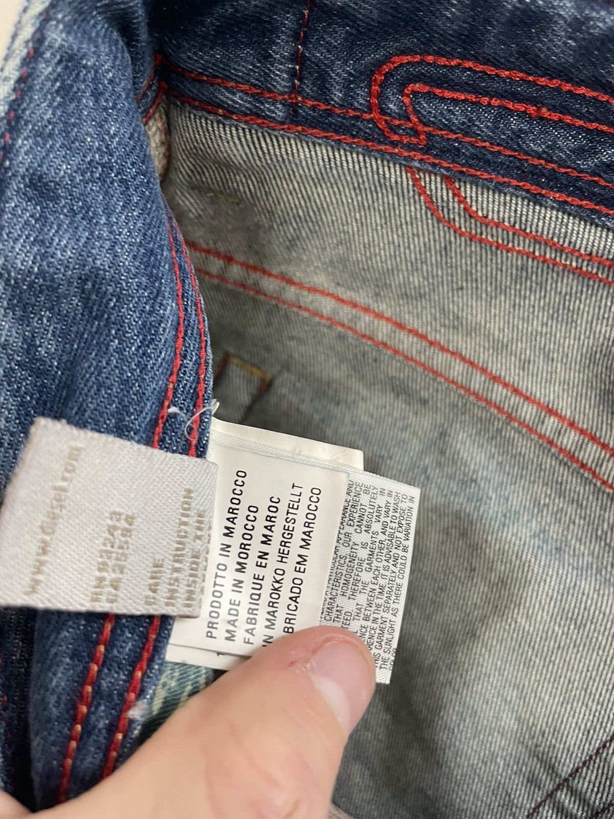 Diesel Diesel lugger y2k denim jeans Size US 33 - 5 Thumbnail