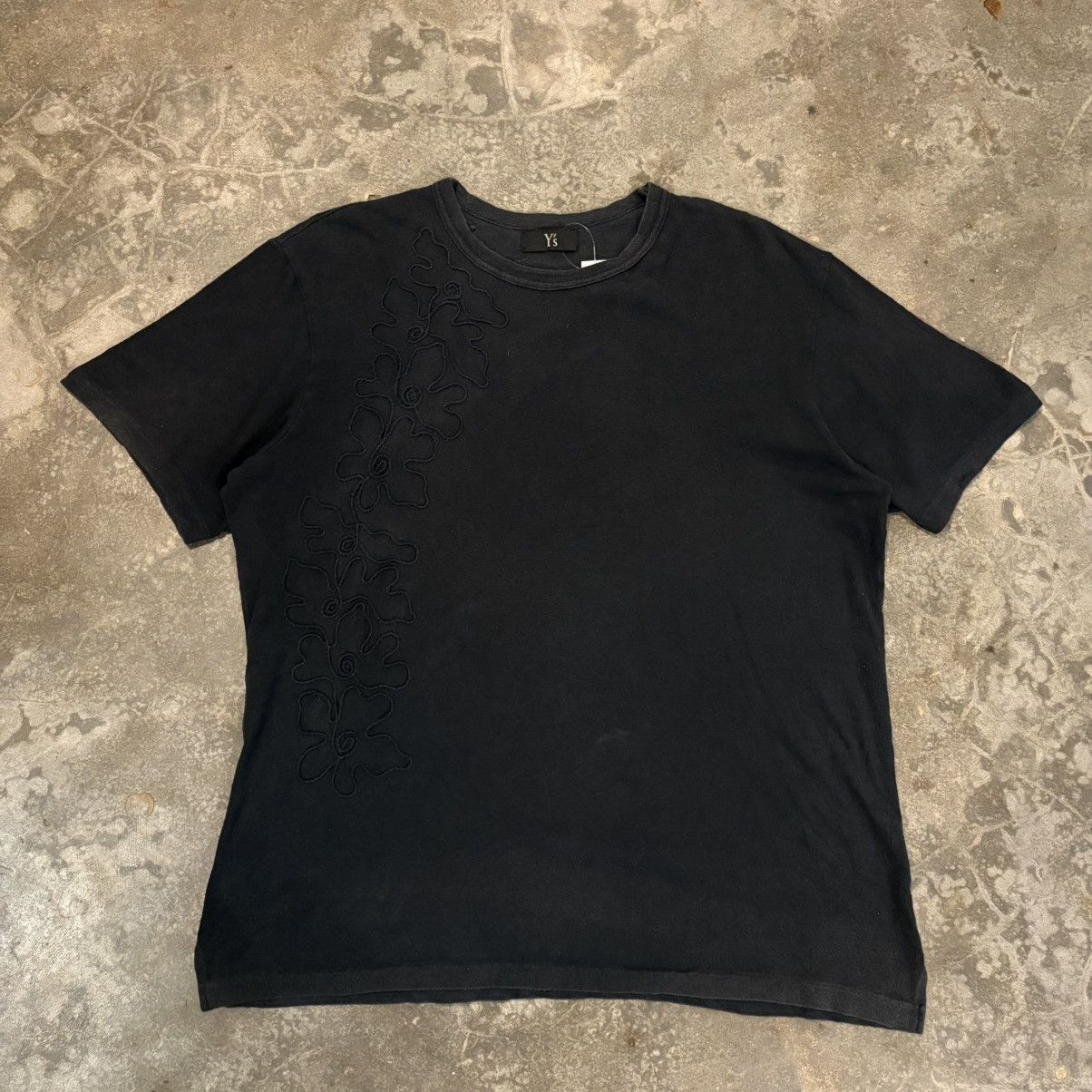 Y's Y’s Floral Tee By Yohji Yamamoto Tee Size US M / EU 48-50 / 2 - 1 Thumbnail