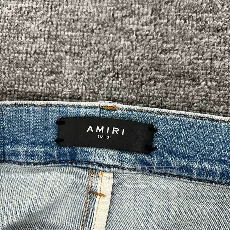 Amiri Amiri Size 31 Blue cashew jeans Size US 31 - 6 Thumbnail