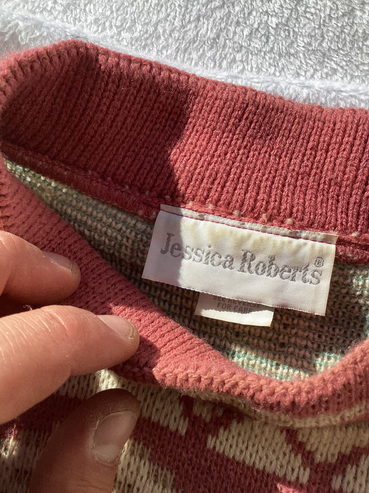 Other × Vintage Vintage Jessica Roberts native/tribal AOP sweatshirt Size L / US 10 / IT 46 - 6 Thumbnail