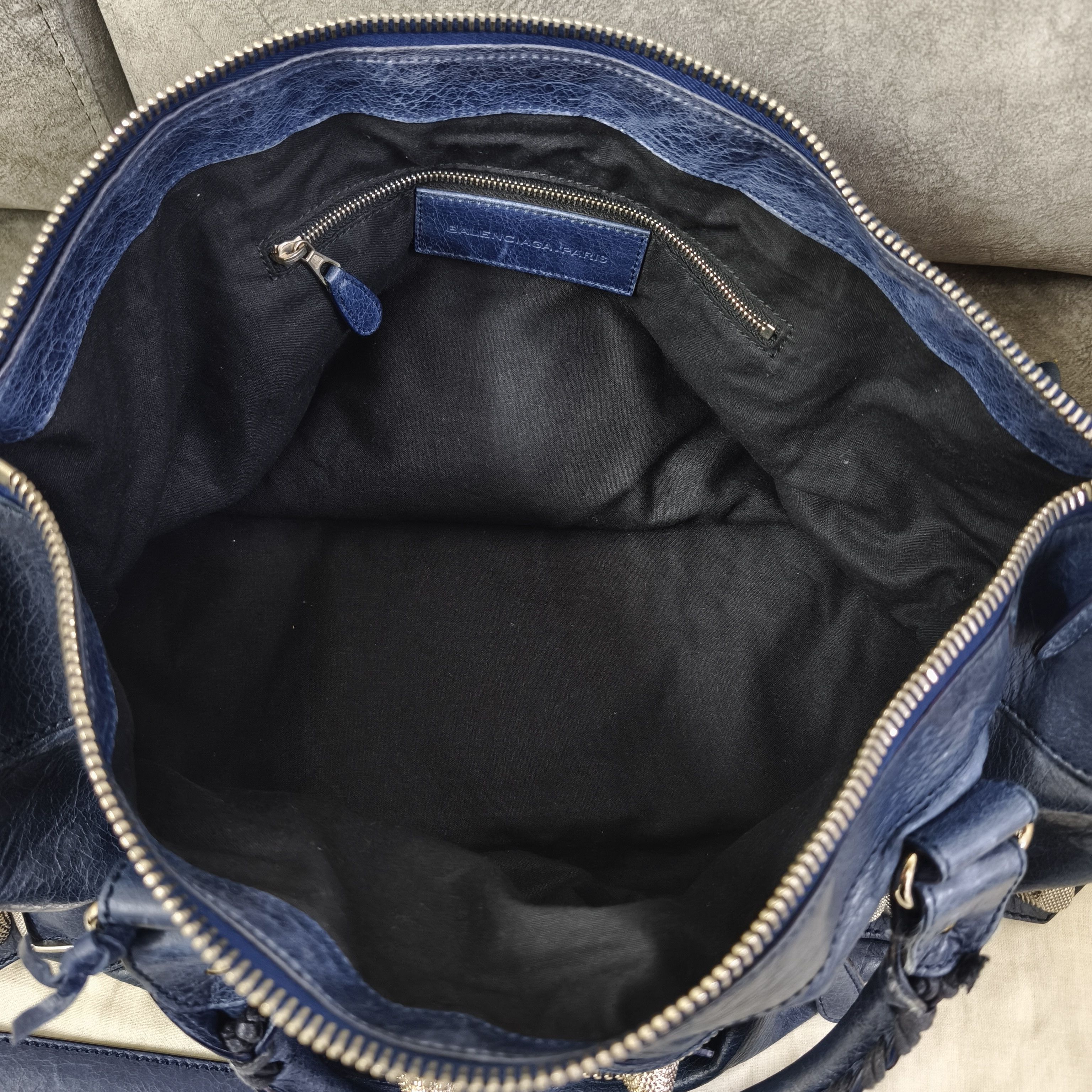 Balenciaga Balenciaga 2000s - Work City Motorcycle Bag Lambskin Size ONE SIZE - 9 Thumbnail