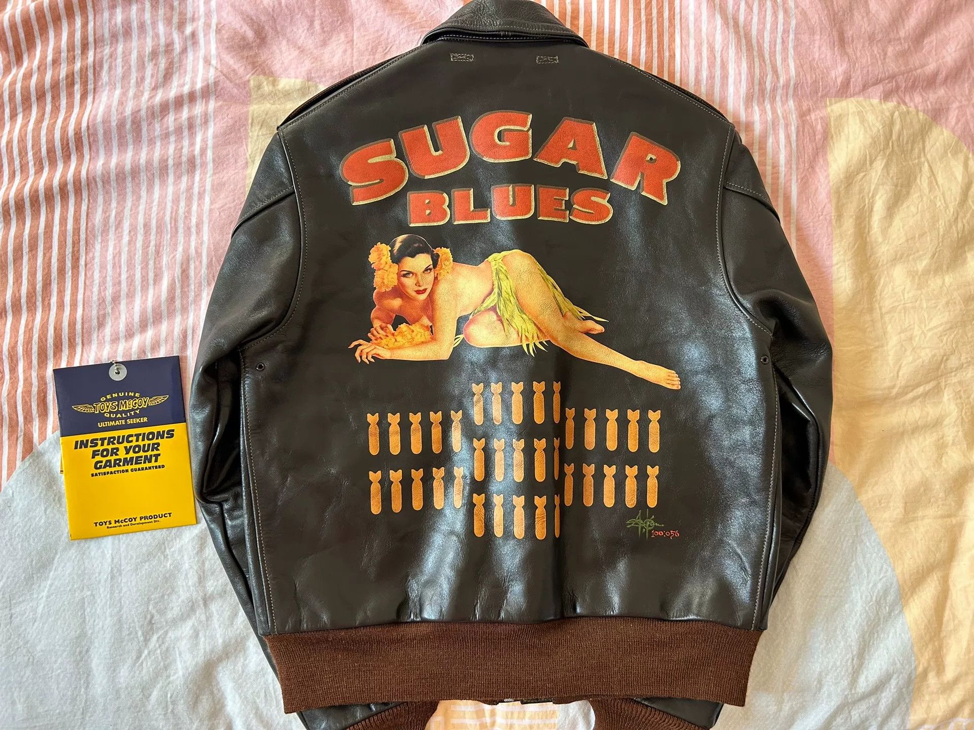 TOYS McCOY McCoy A2 Pilot Jacket in Leather Size US S / EU 44-46 / 1 - 1 Thumbnail