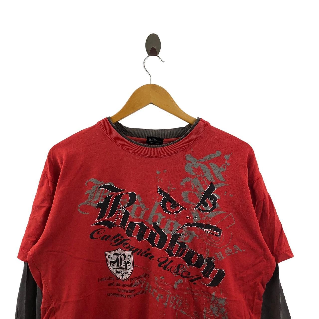 Other Vintage BAD BOY SKATEBOARD Y2K Hip Hop Graffiti Tee Shirt Size US L / EU 52-54 / 3 - 3 Thumbnail