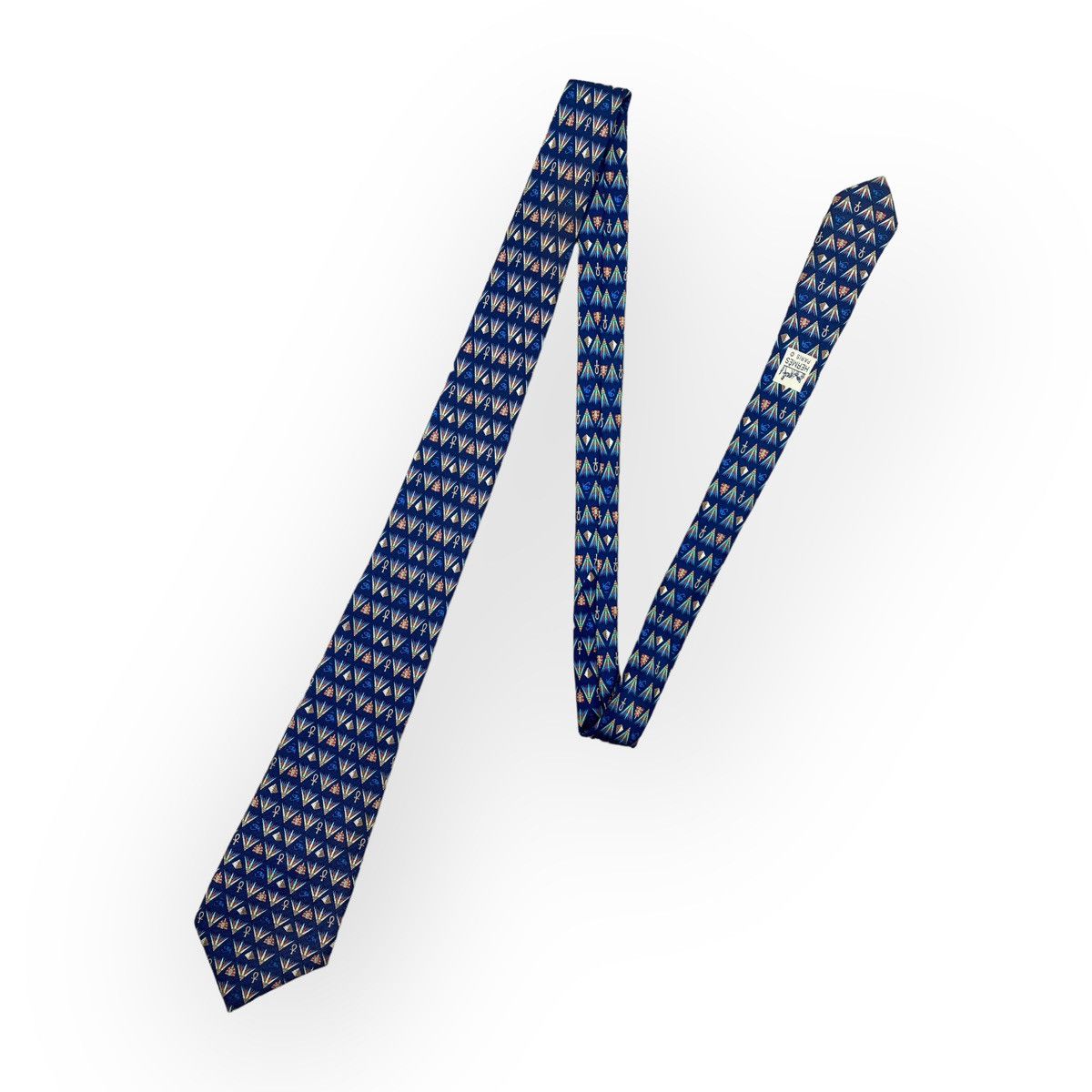 Hermes Hermes Silk Tie T49 Size ONE SIZE - 1 Thumbnail