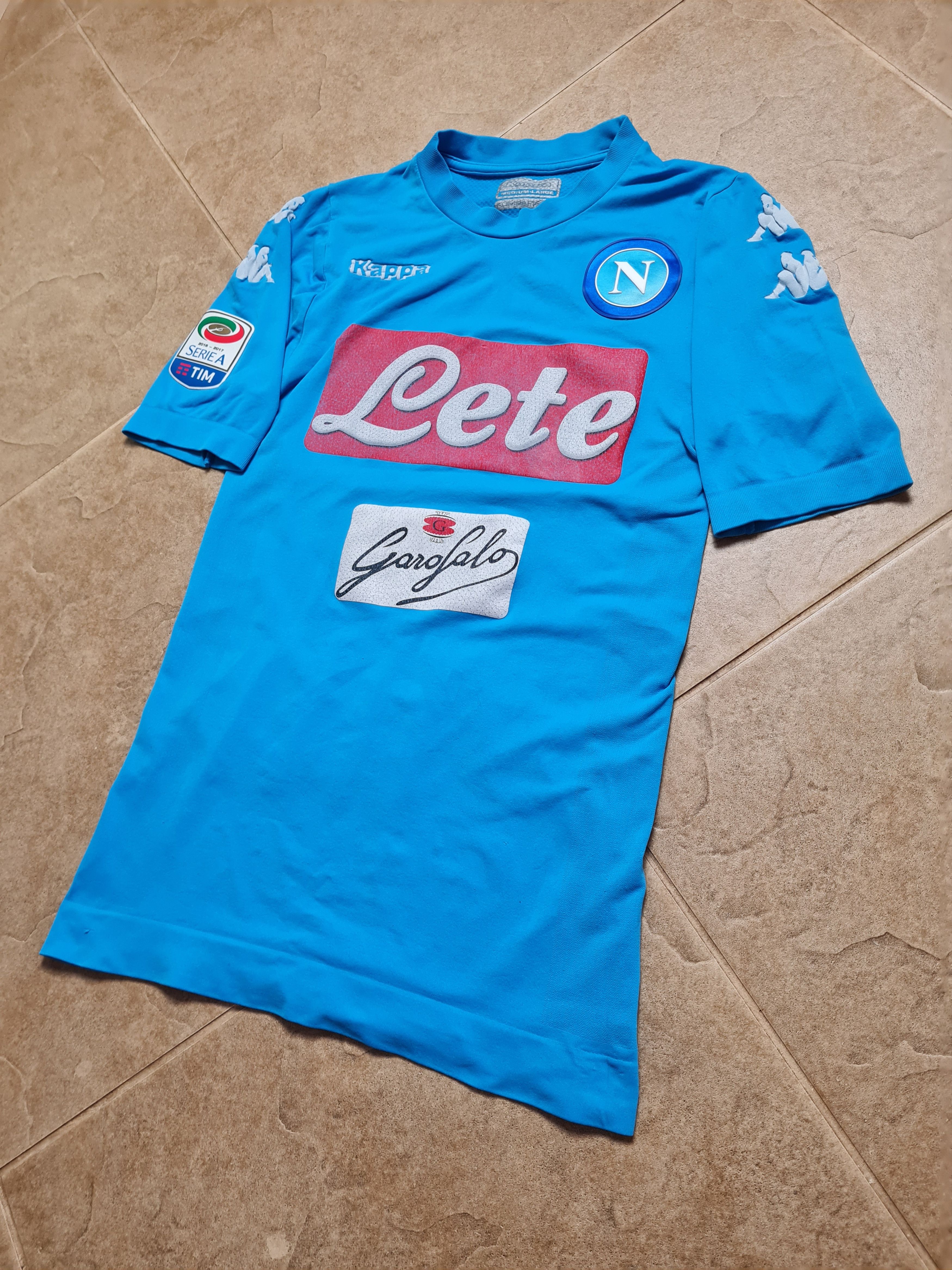 Kappa FOOTBALL JERSEY NAPOLI 2016/2017 HOME SOCCER SHIRT KAPPA Size US M / EU 48-50 / 2 - 12 Thumbnail
