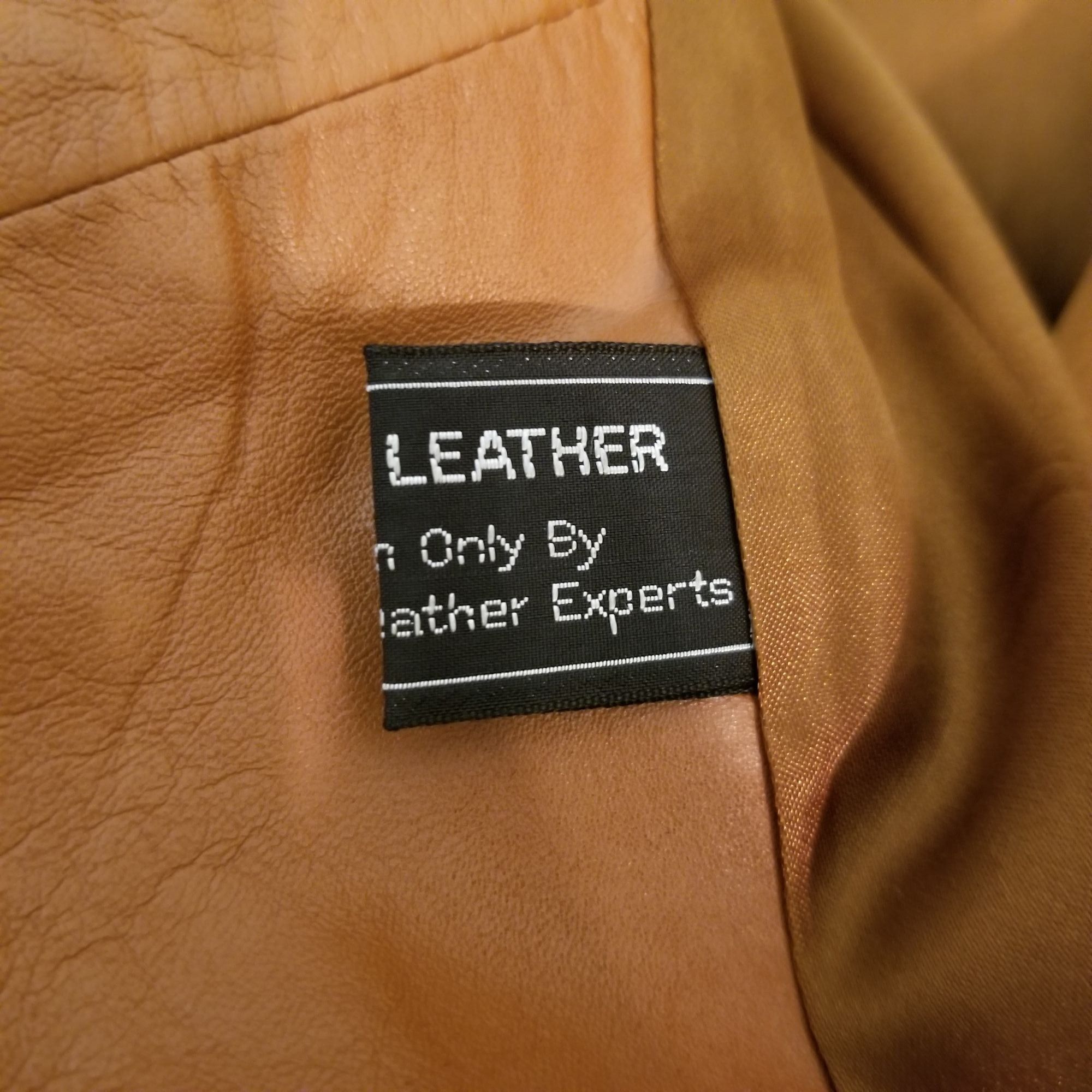 Other PBD Leather USA Camel Brown Trench Coat Belted S/M Buttersof Size M / US 6-8 / IT 42-44 - 4 Thumbnail