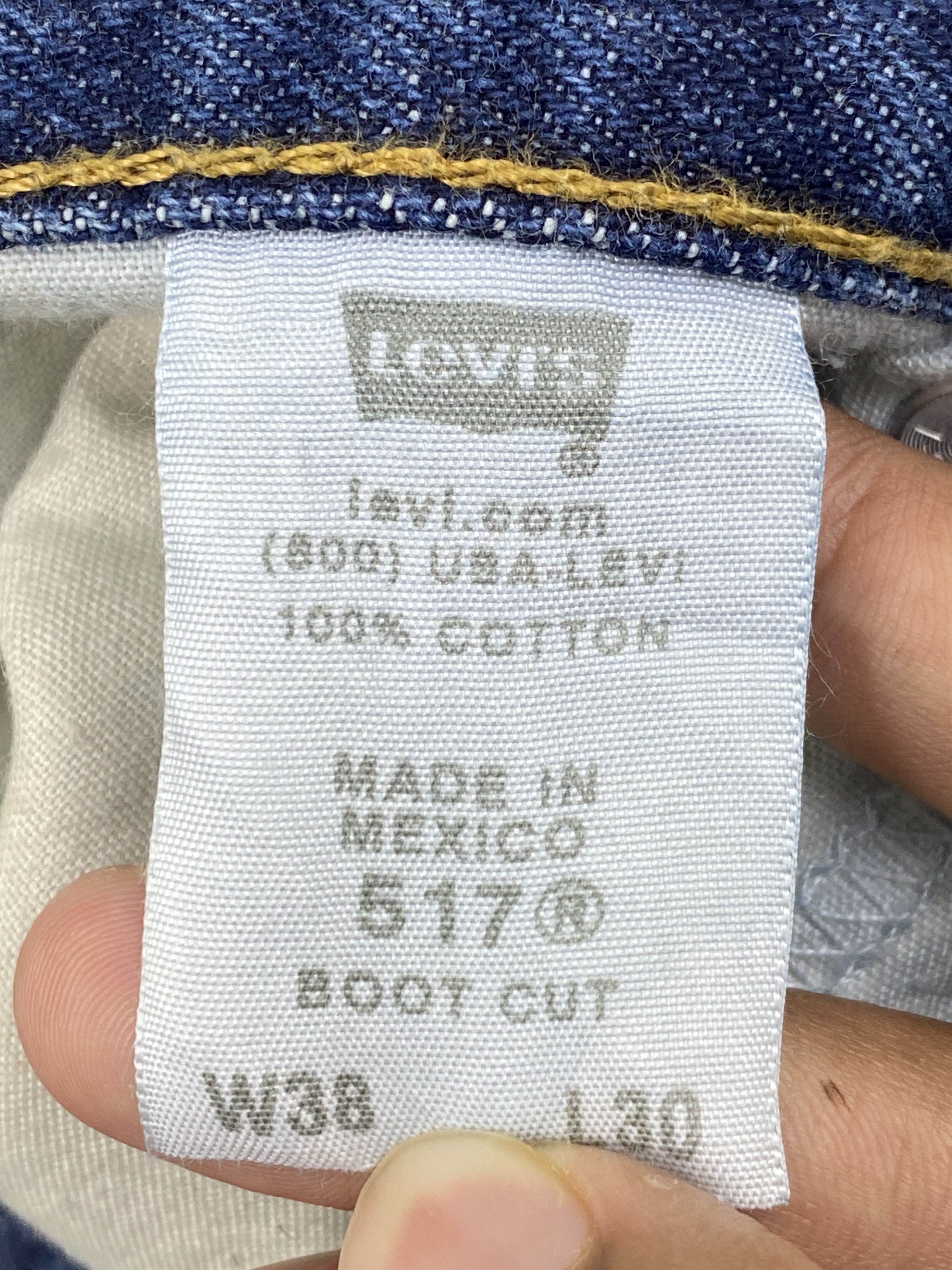 Levi's Vintage Levis 517 Flared Bootcut Jeans DP2709 Size US 39 - 7 Thumbnail